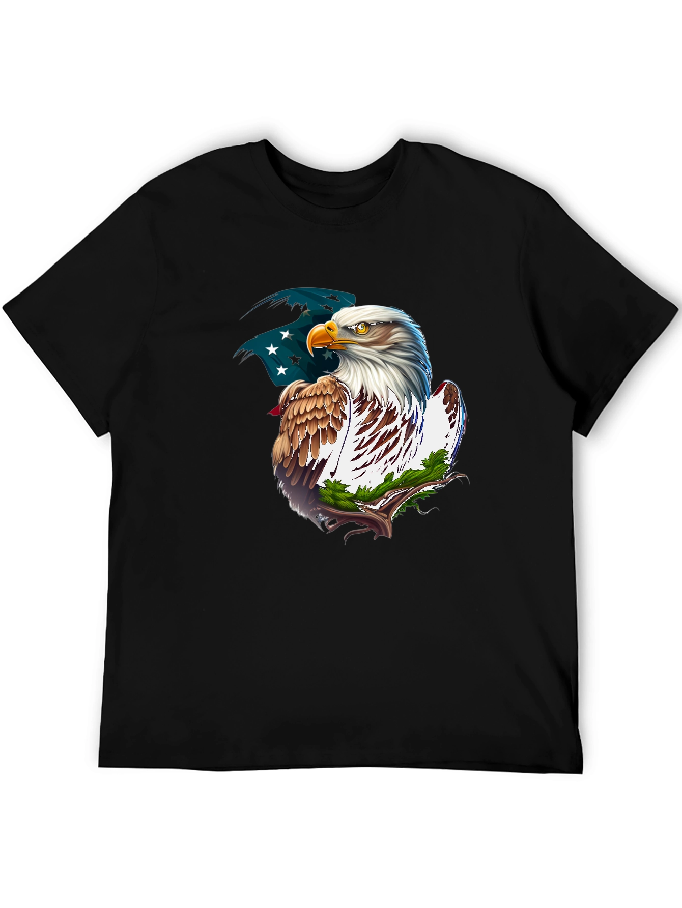 American Eagle Graphic T-Shirt Patriotic Tee
