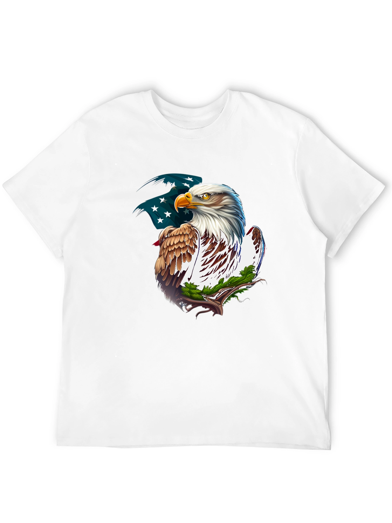 American Eagle Graphic T-Shirt Patriotic Tee