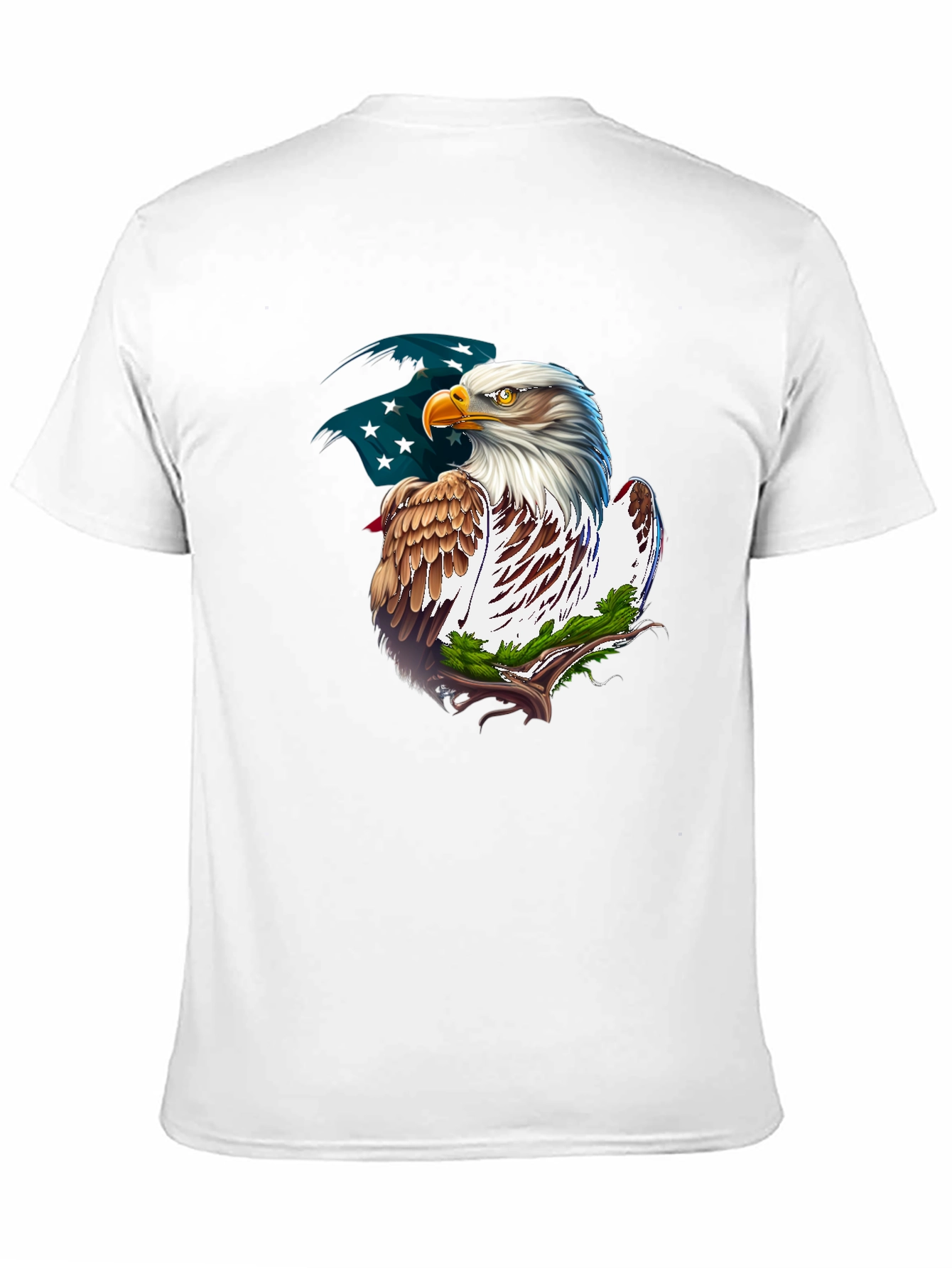 American Eagle Graphic T-Shirt Patriotic Tee