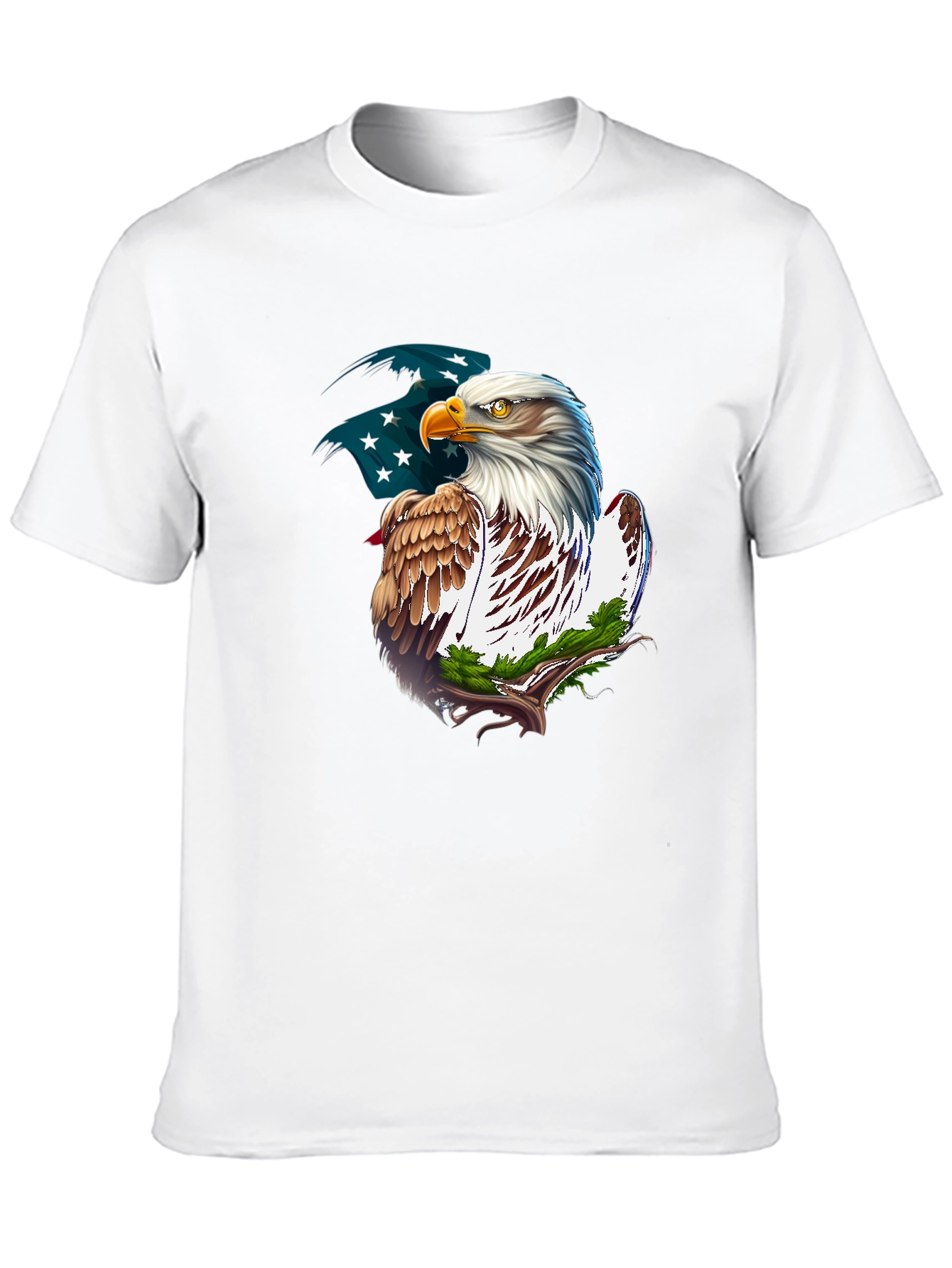 American Eagle Graphic T-Shirt Patriotic Tee