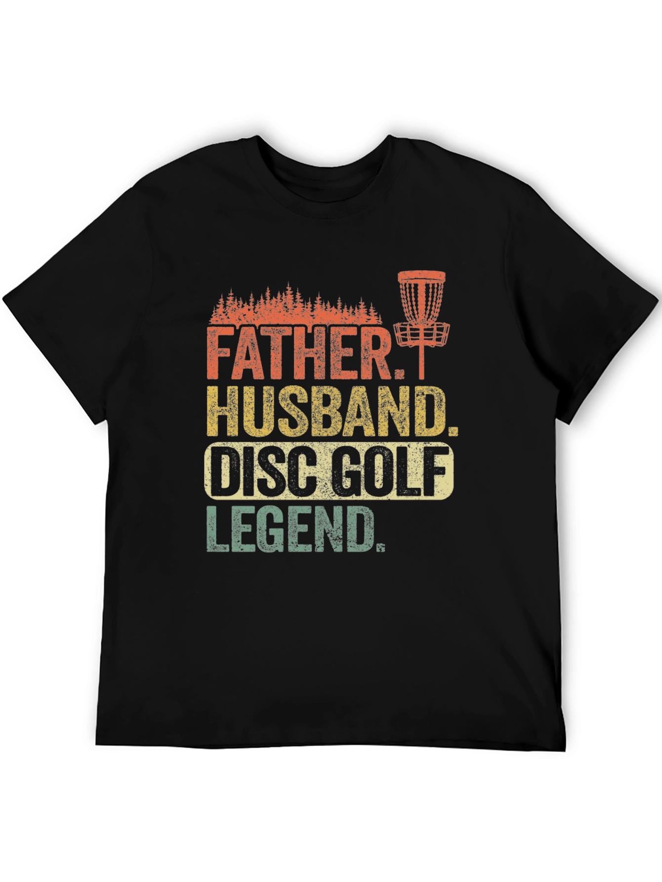 Father Husband Disc Golf Legend T-Shirt