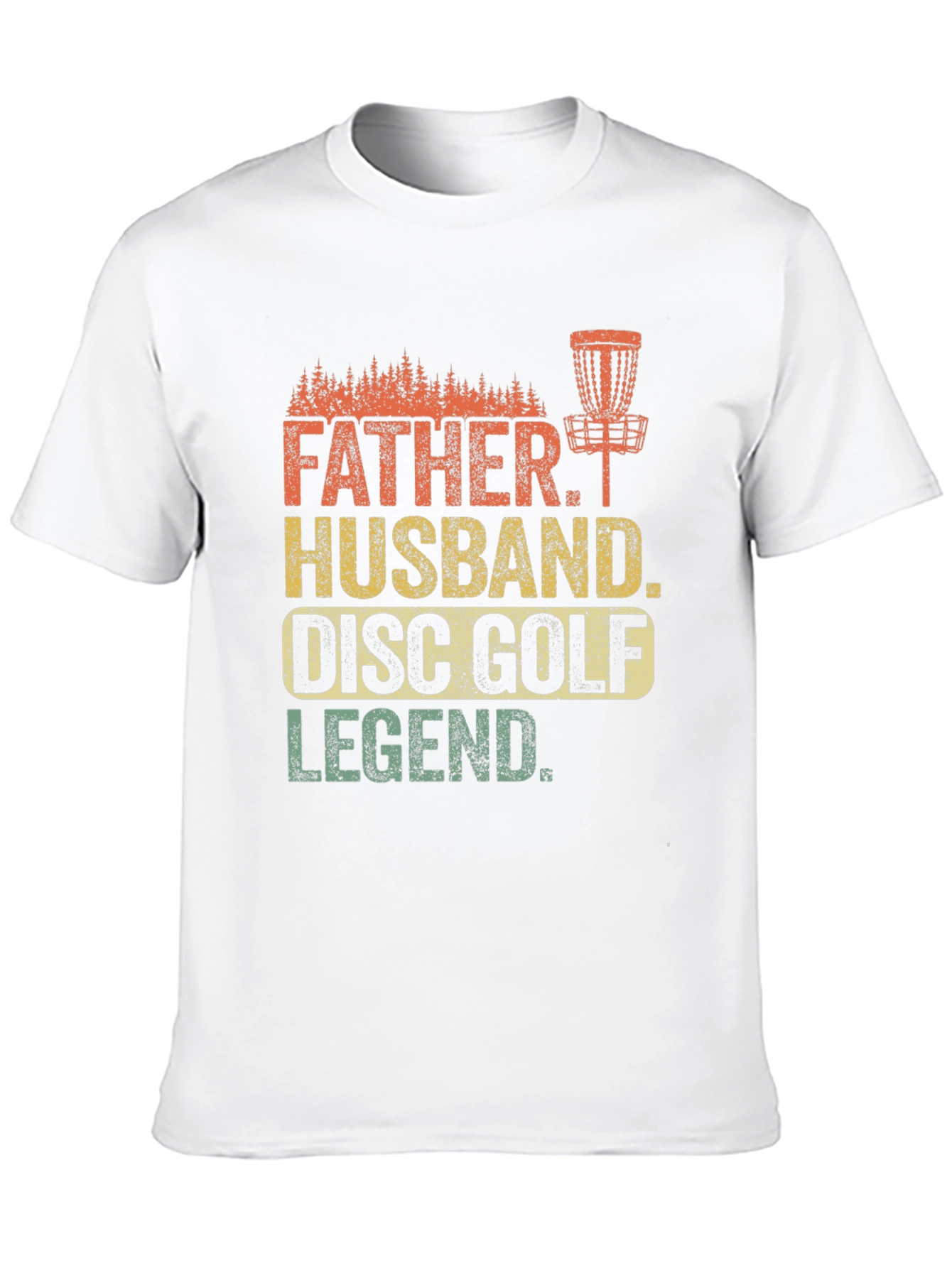 Father Husband Disc Golf Legend T-Shirt