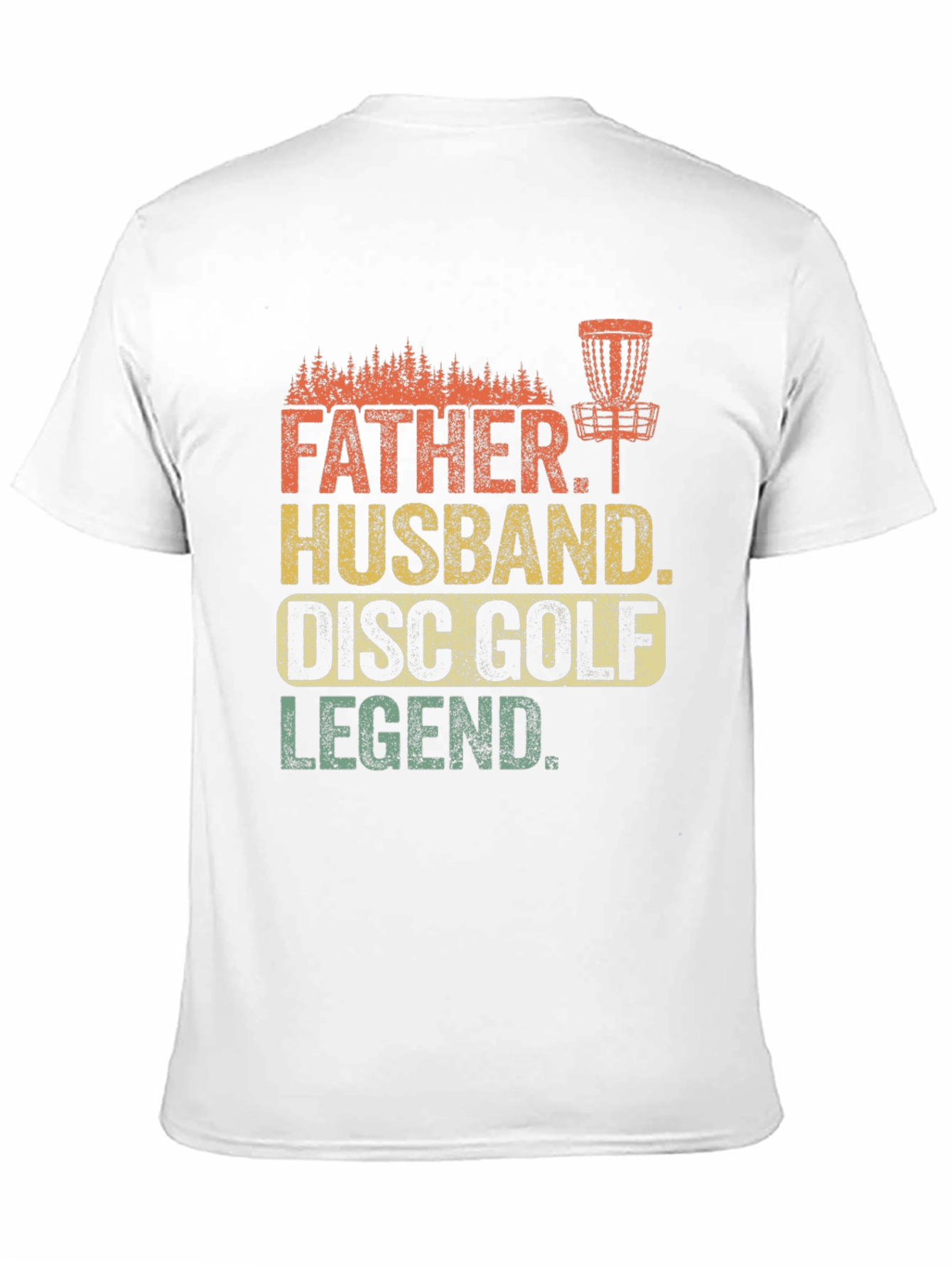 Father Husband Disc Golf Legend T-Shirt
