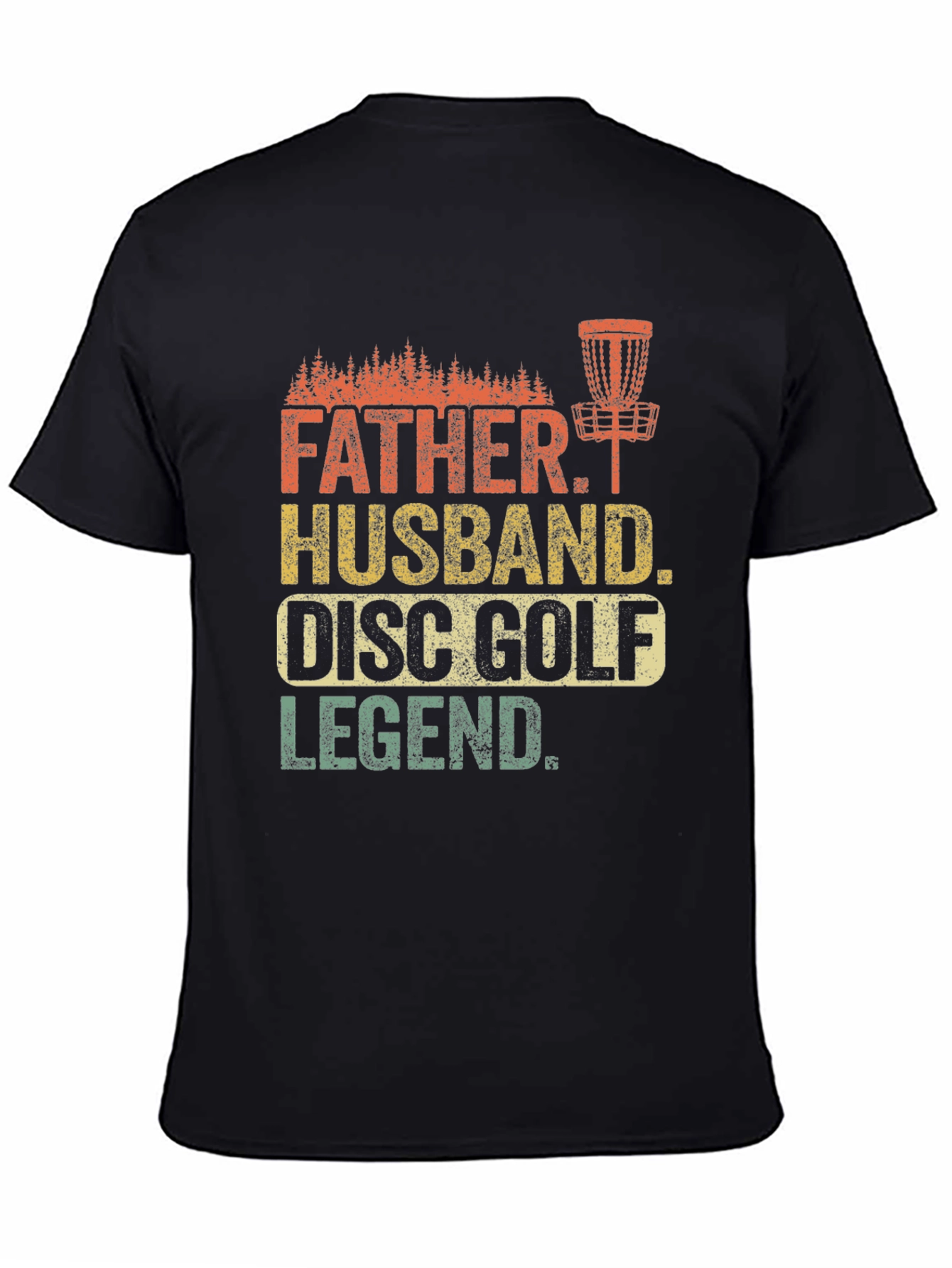 Father Husband Disc Golf Legend T-Shirt