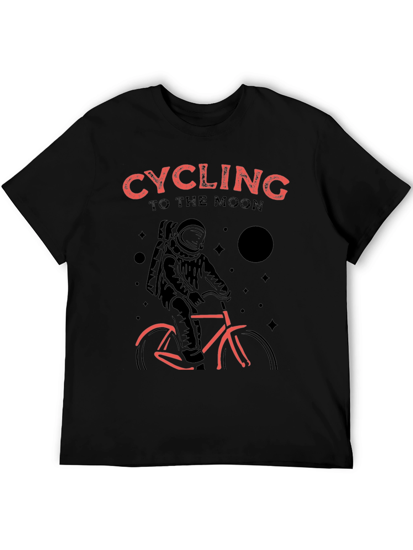 Cycling to the Moon Graphic Tee