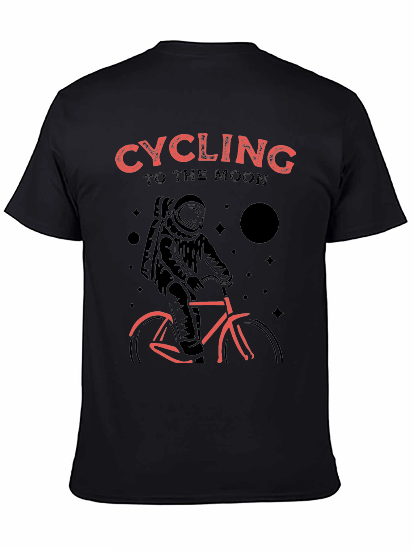 Cycling to the Moon Graphic Tee