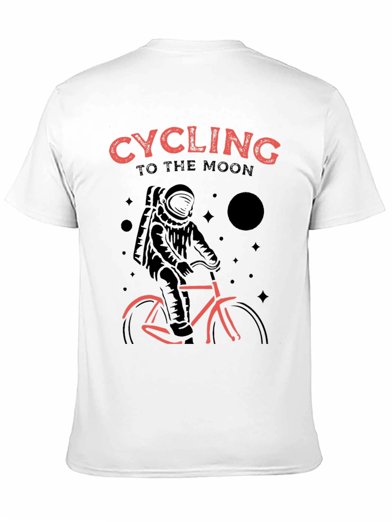 Cycling to the Moon Graphic Tee