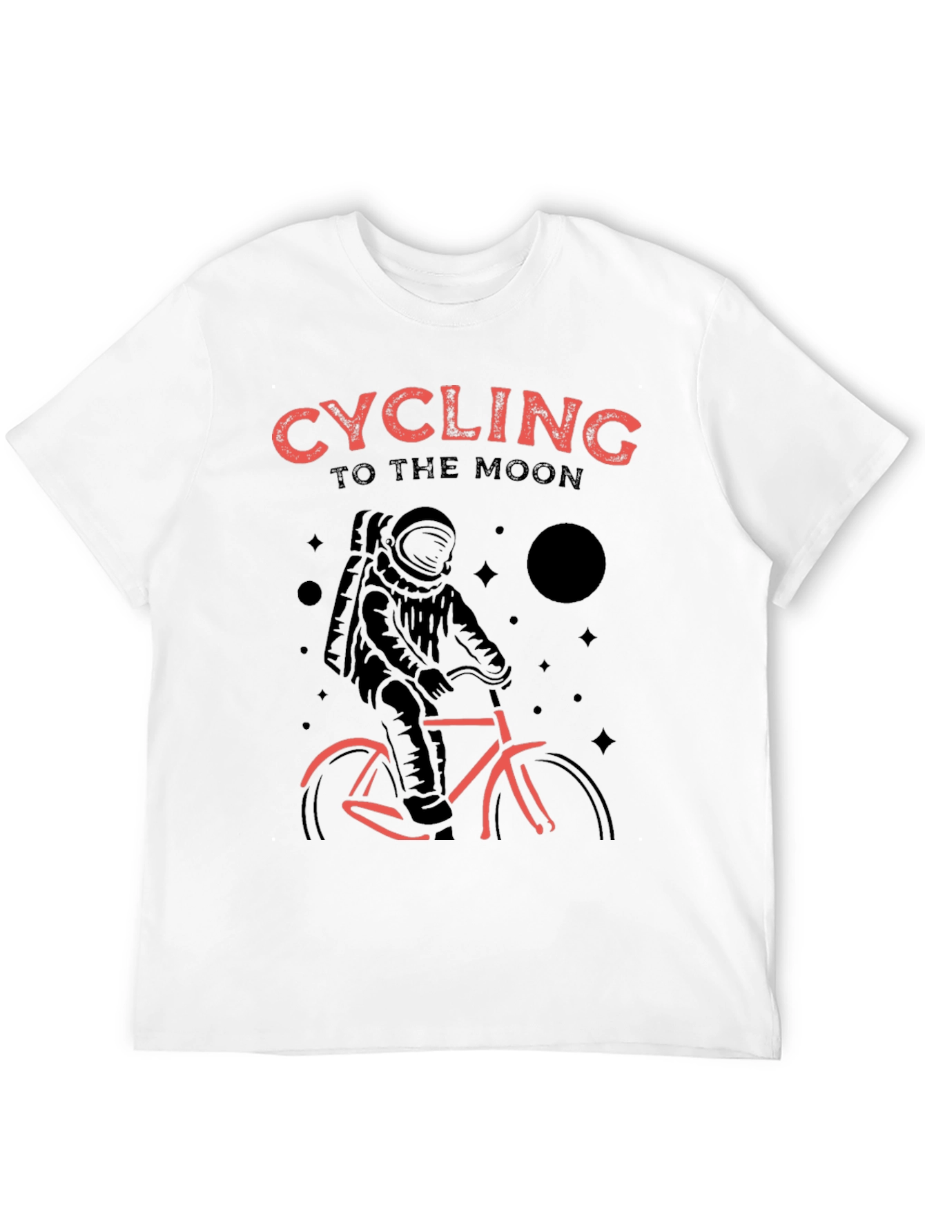 Cycling to the Moon Graphic Tee
