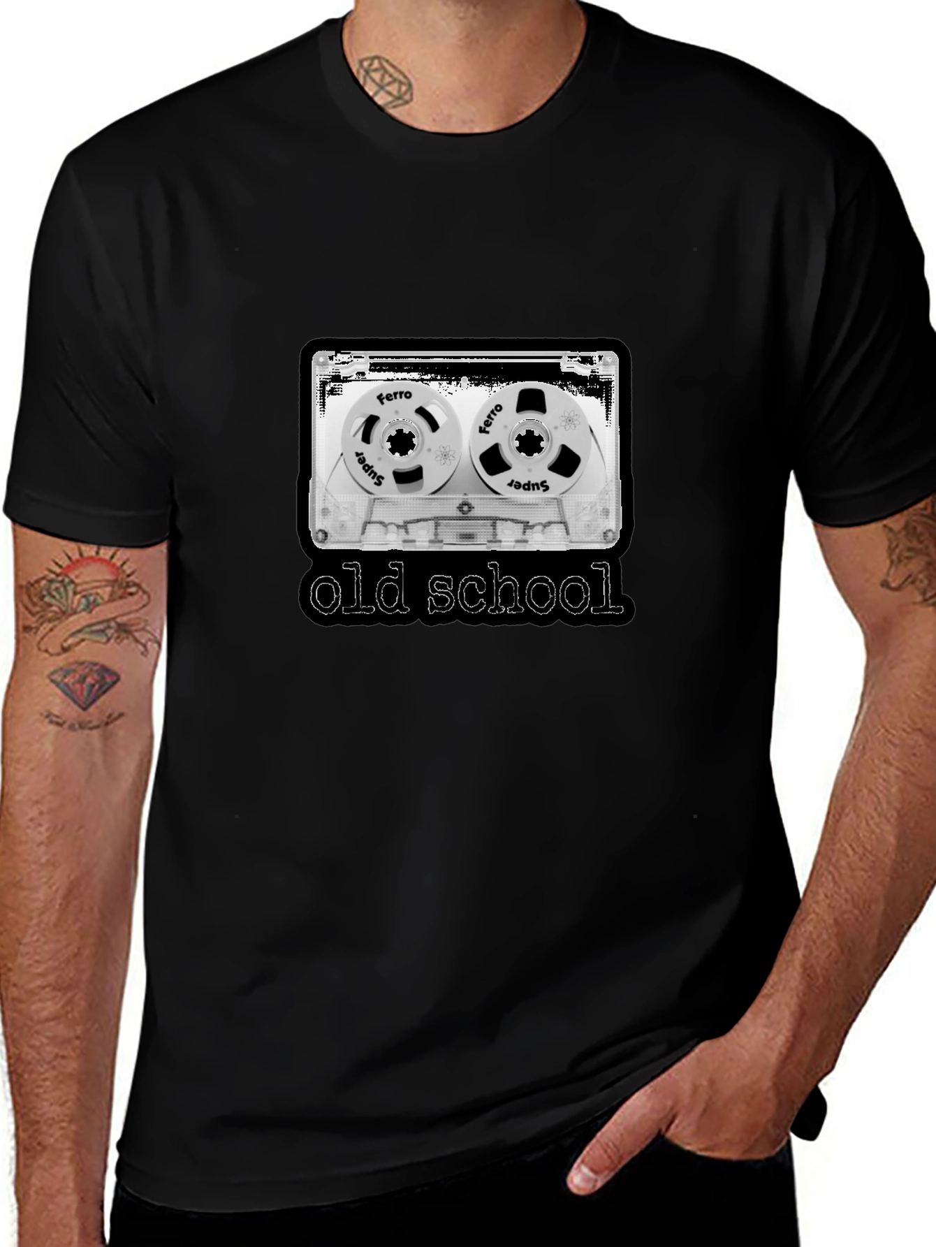 Old School Cassette Tape T-Shirt