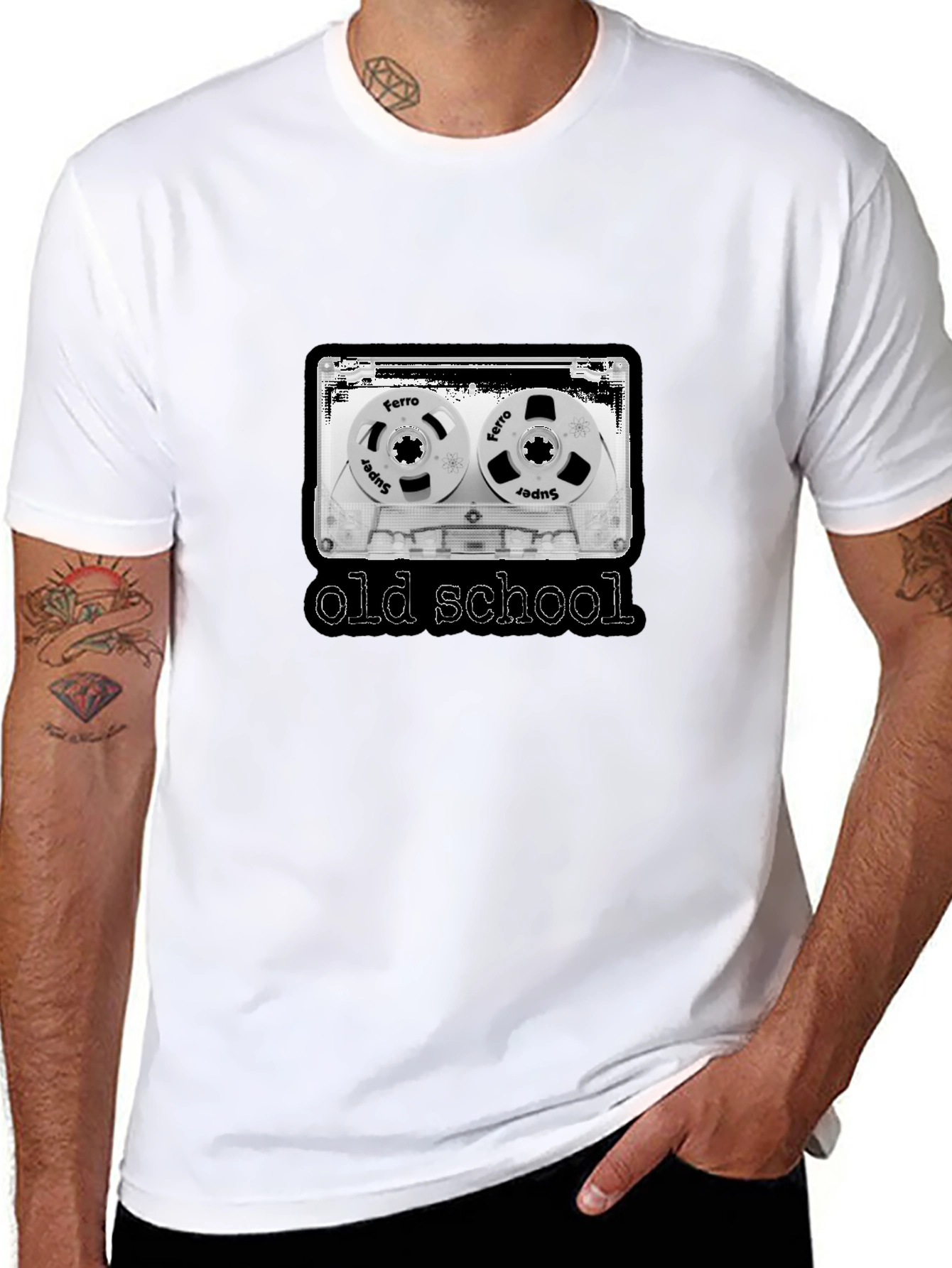 Old School Cassette Tape T-Shirt