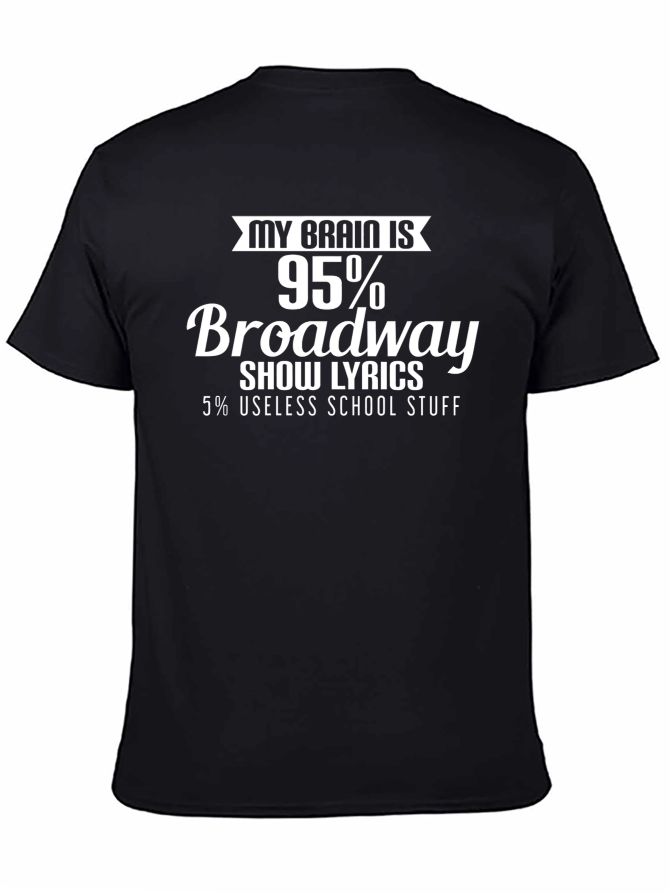 Broadway Show Lyrics T-Shirt