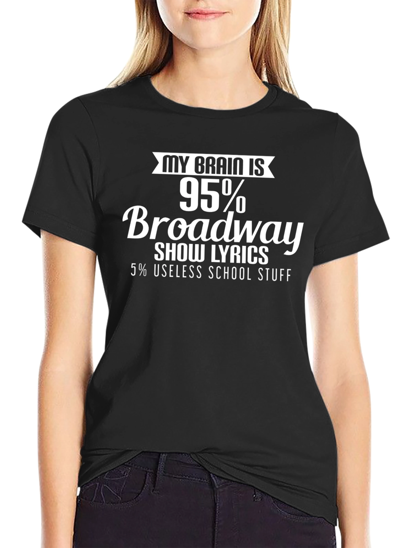 Broadway Show Lyrics T-Shirt