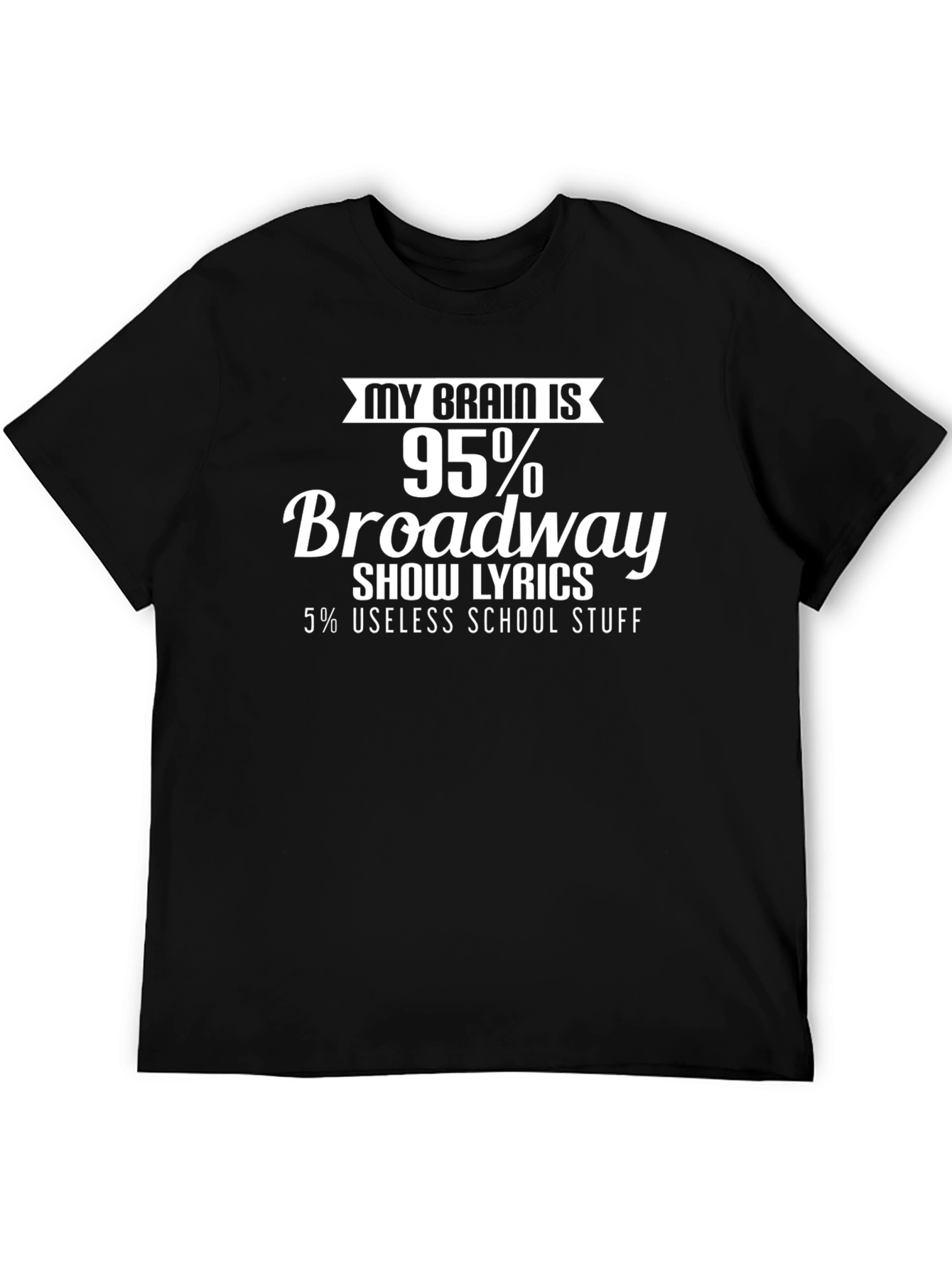 Broadway Show Lyrics T-Shirt