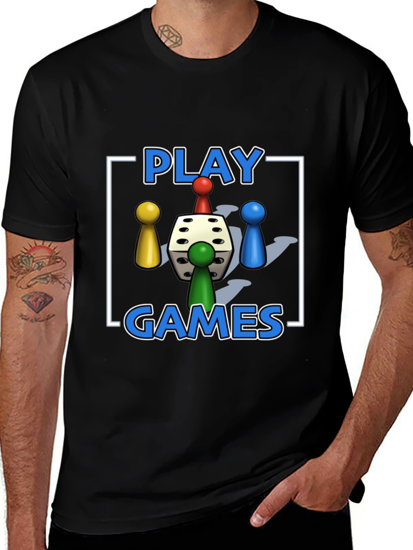 Play Games T-Shirt - Board Game Lover Gift