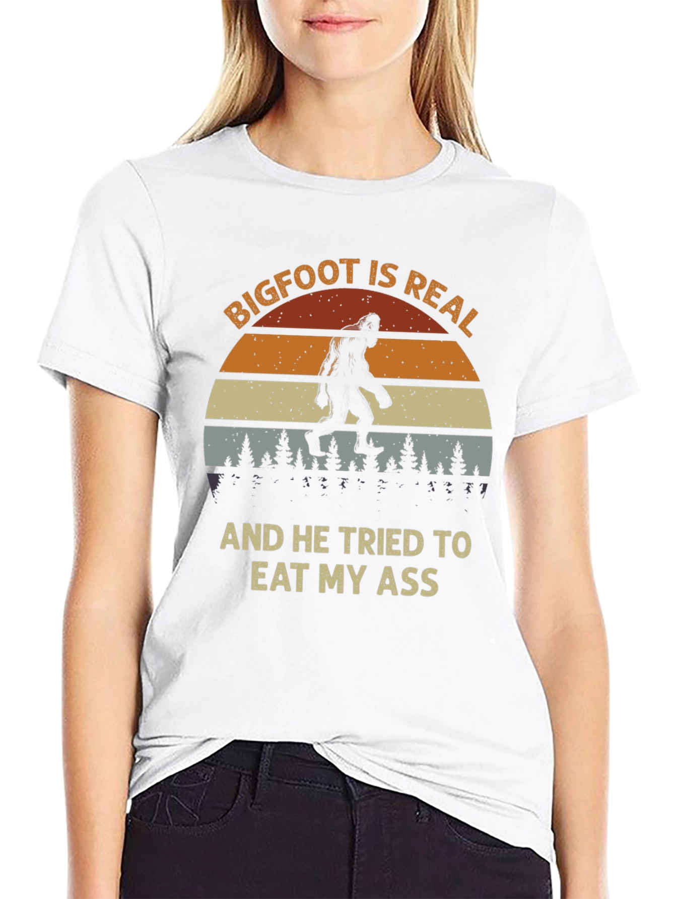 Bigfoot Graphic T-Shirt - Funny & Unique Design
