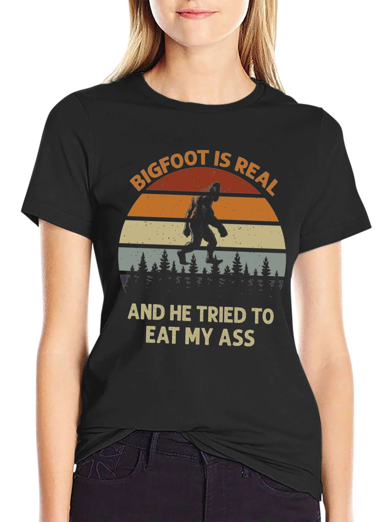 Bigfoot Graphic T-Shirt - Funny & Unique Design