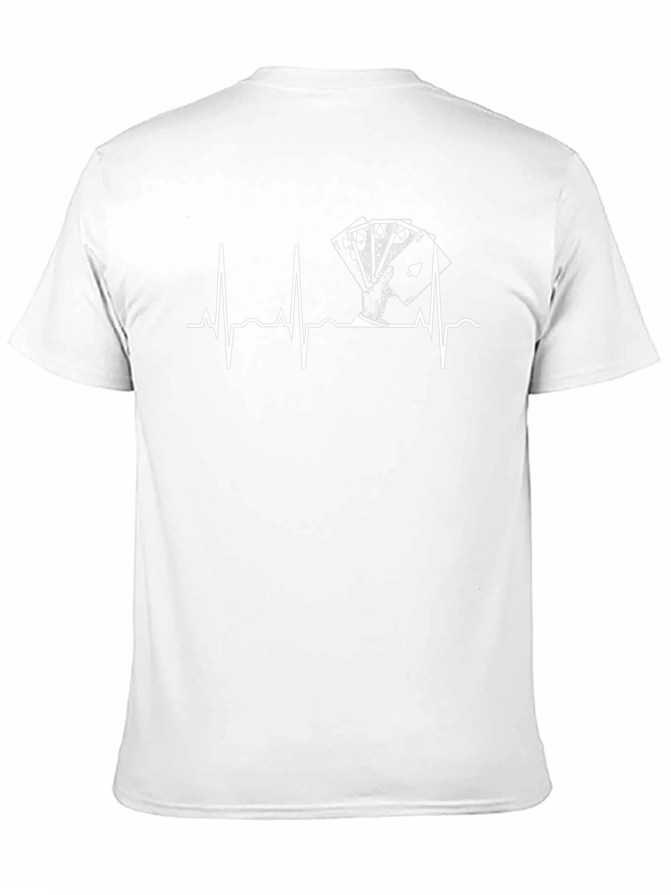 Poker Hand Heartbeat T-Shirt