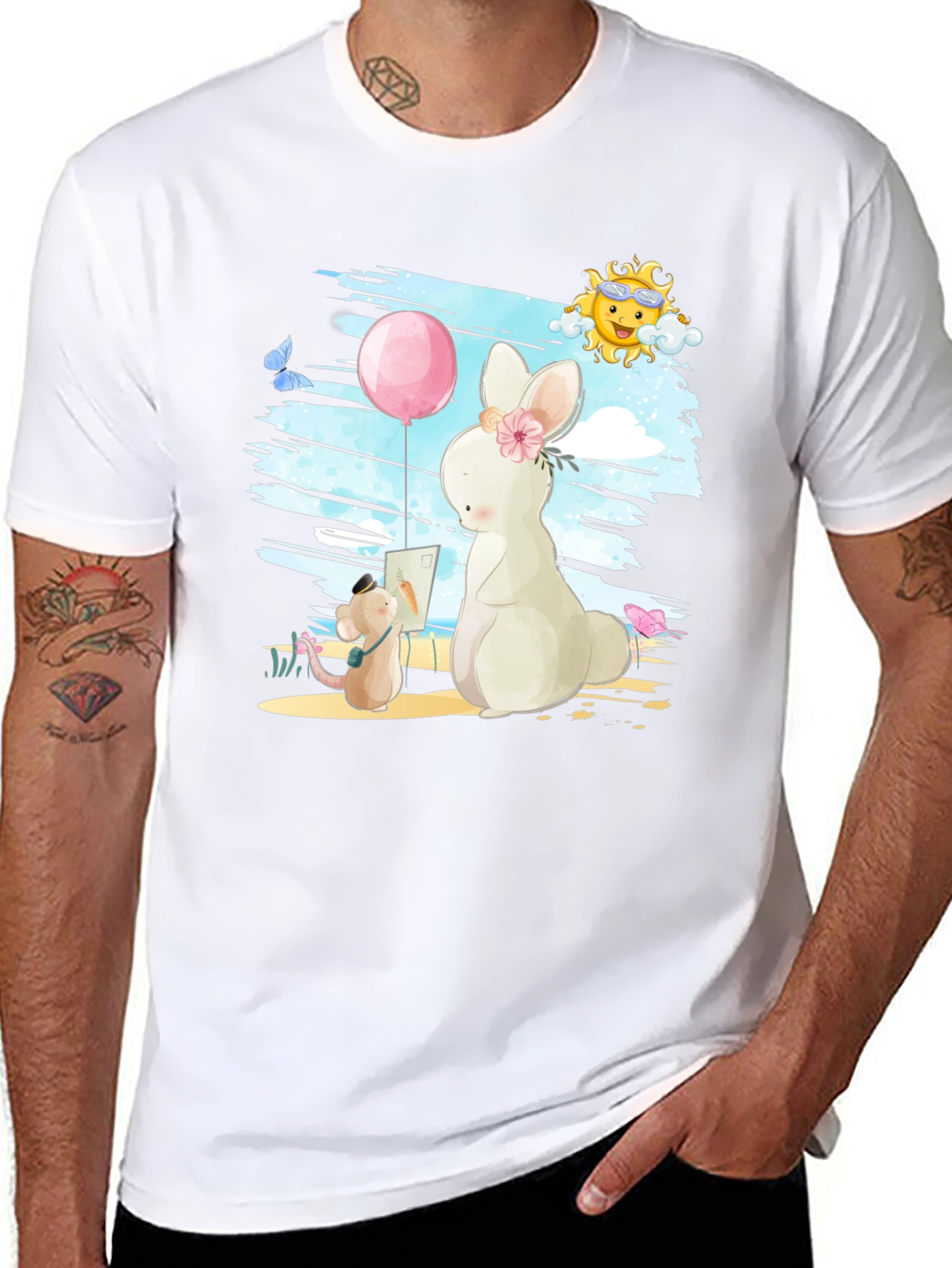 Cute Cartoon Animal T-Shirt