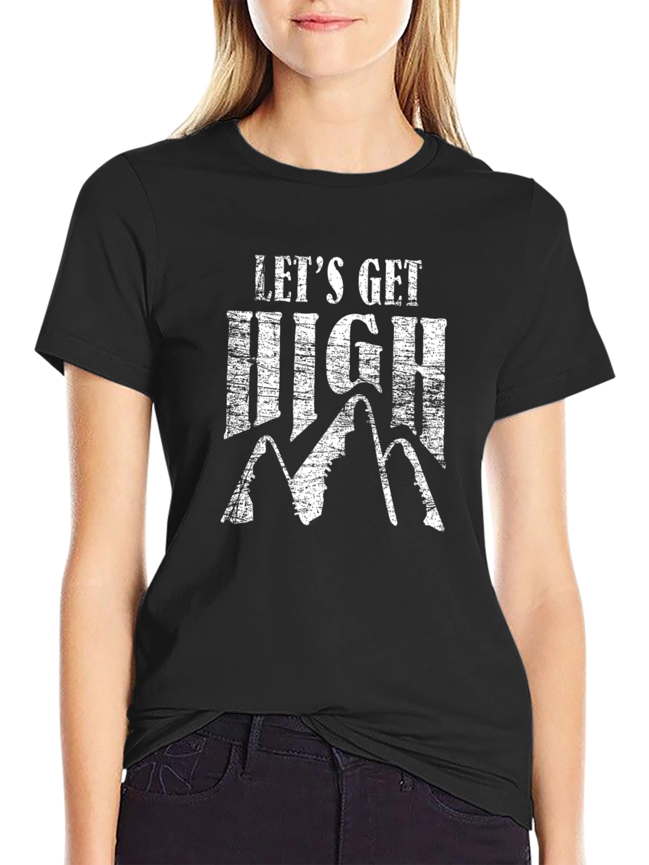 Lets Get High Mountain T-Shirt