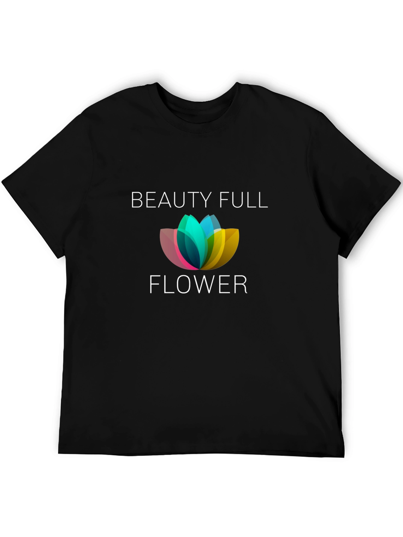 Beauty Full Flower Graphic Tee - Unisex