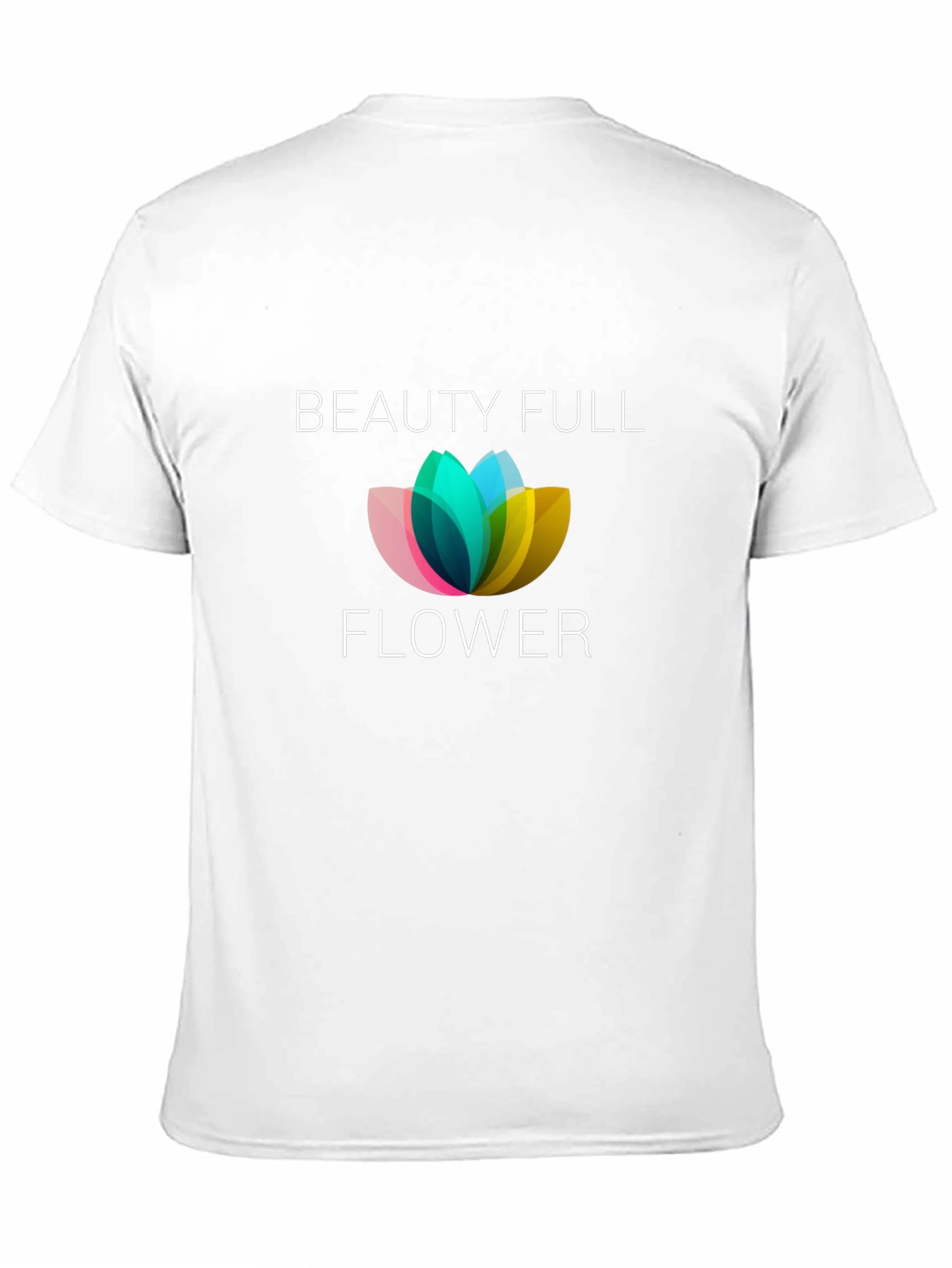 Beauty Full Flower Graphic Tee - Unisex