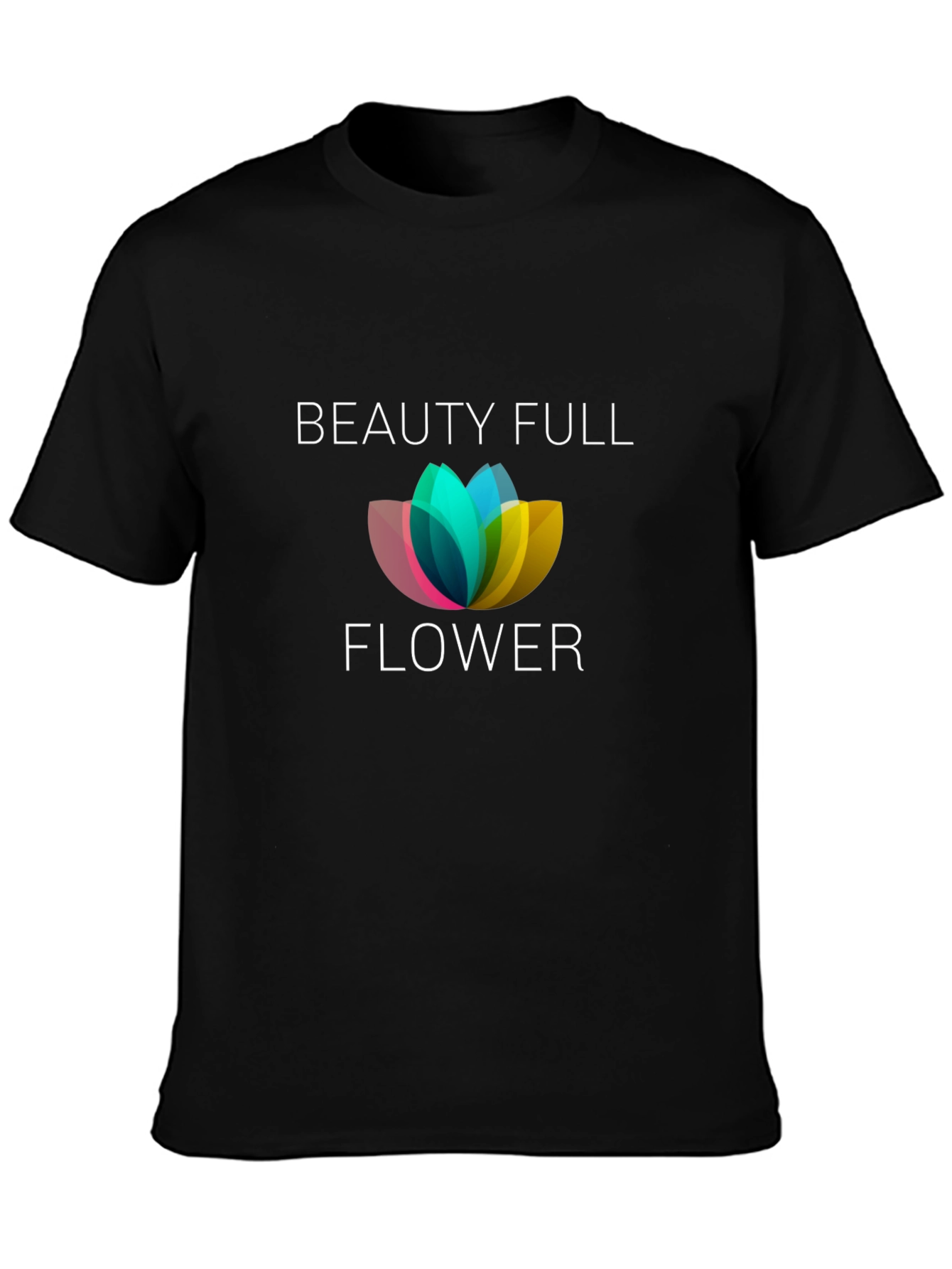 Beauty Full Flower Graphic Tee - Unisex