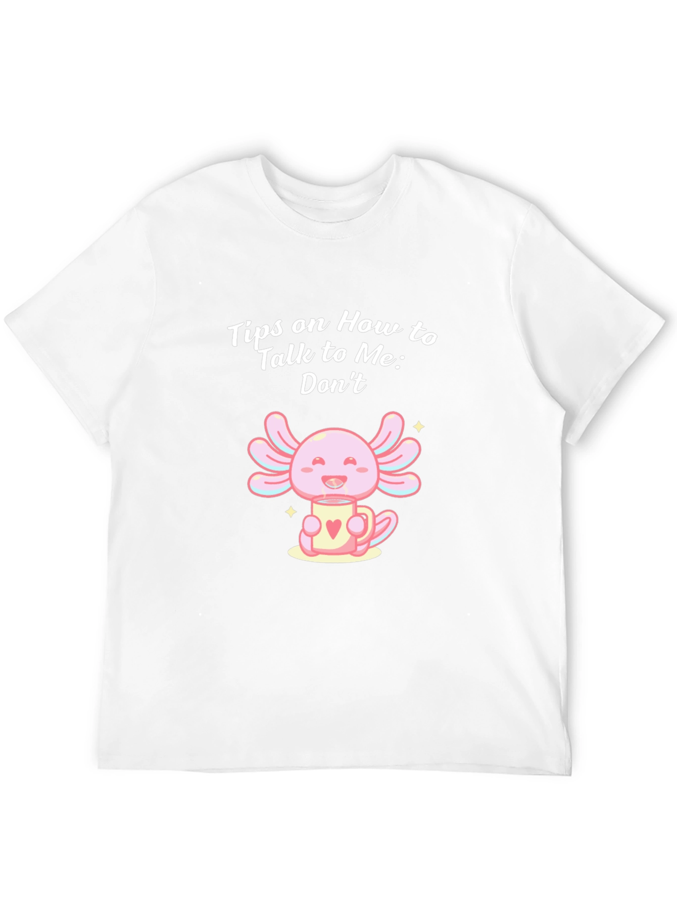 Axolotl Tea T-Shirt - Introvert Humor Tee