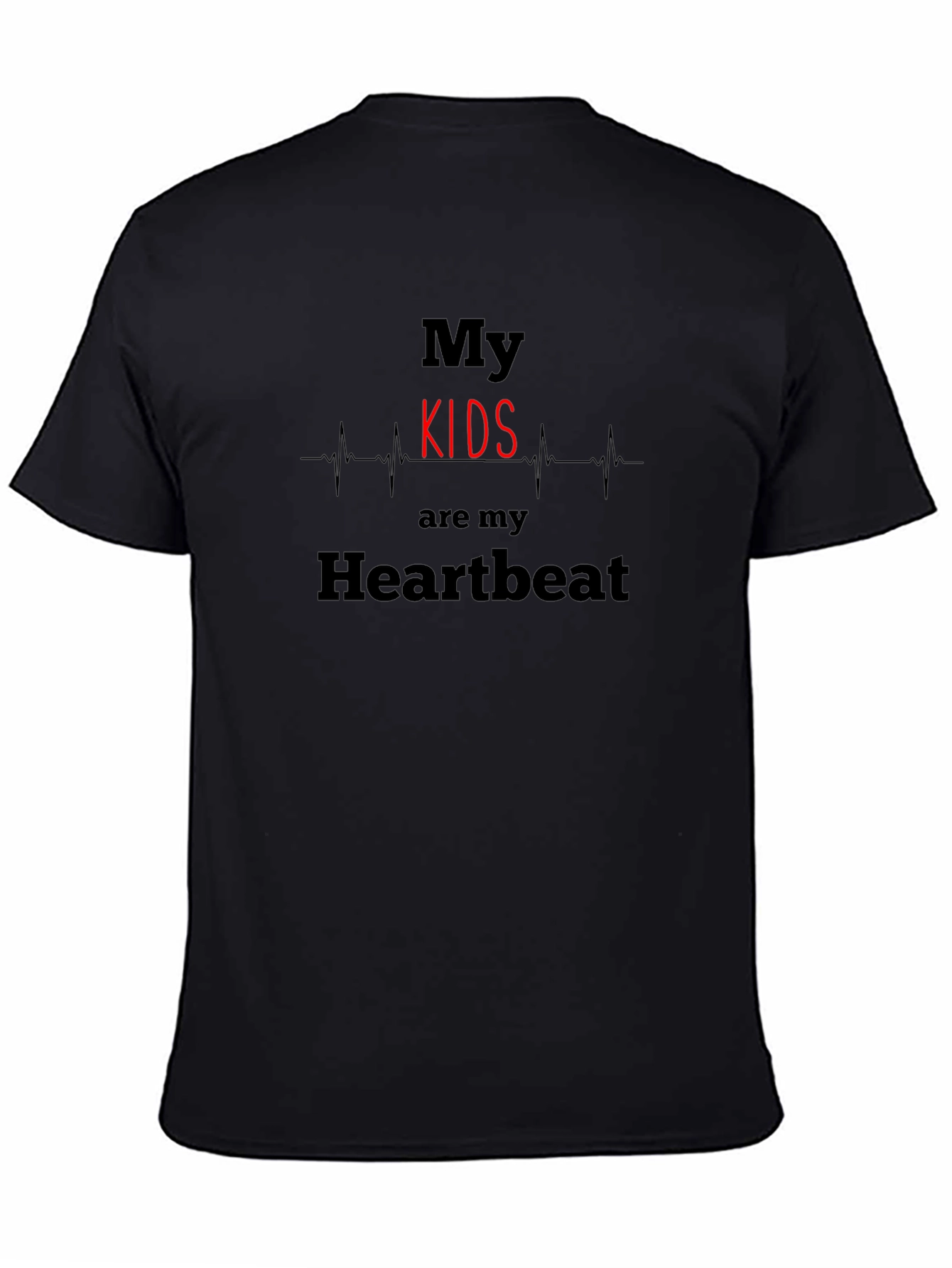 My Kids Are My Heartbeat Graphic Tee