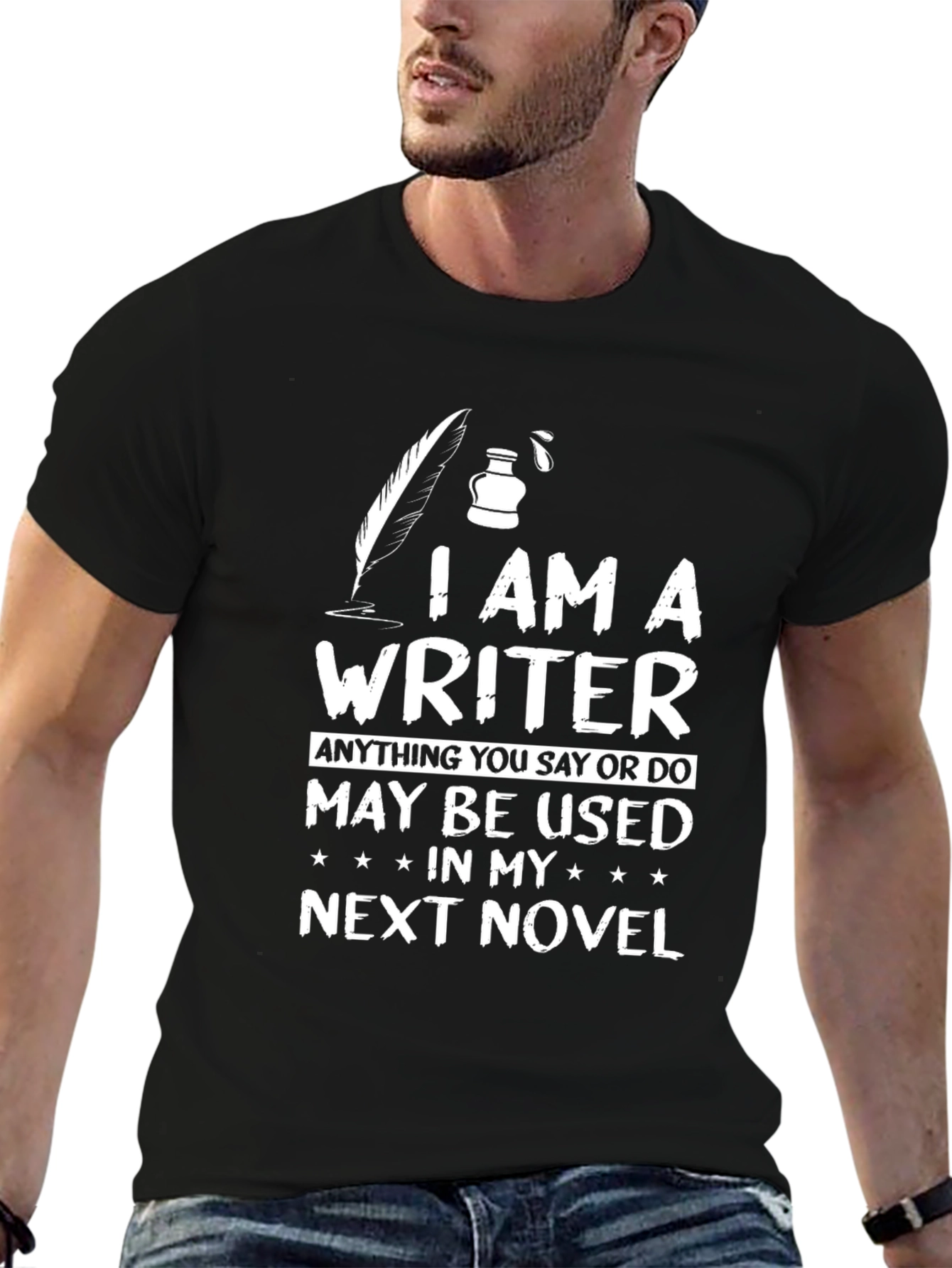 I Am A Writer Novelty T-Shirt