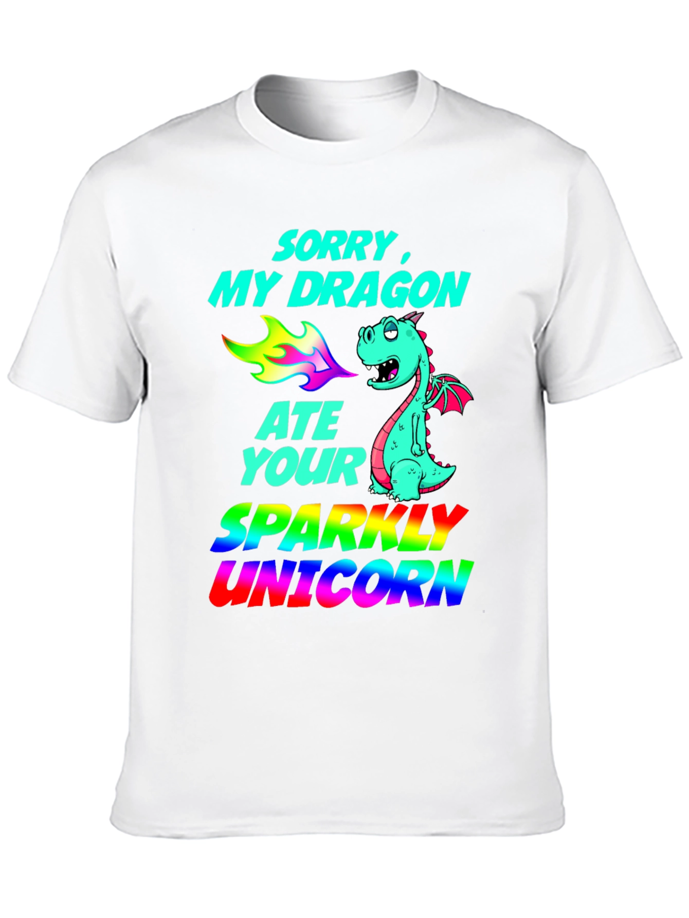My Dragon Ate Your Unicorn T-Shirt