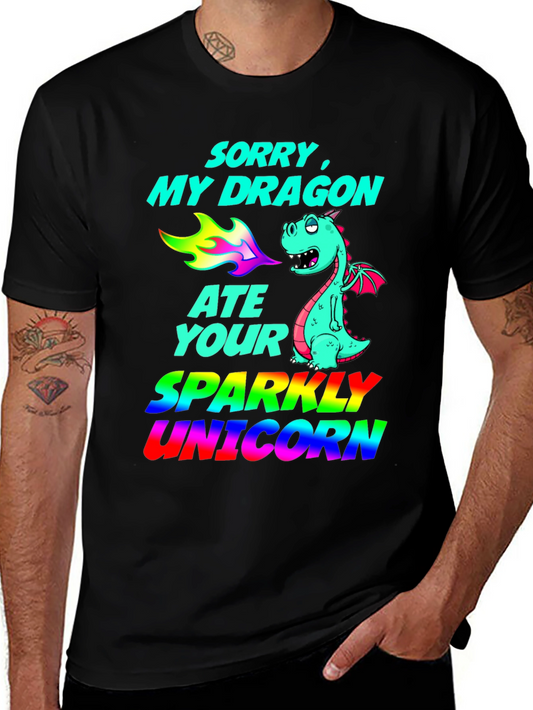 My Dragon Ate Your Unicorn T-Shirt