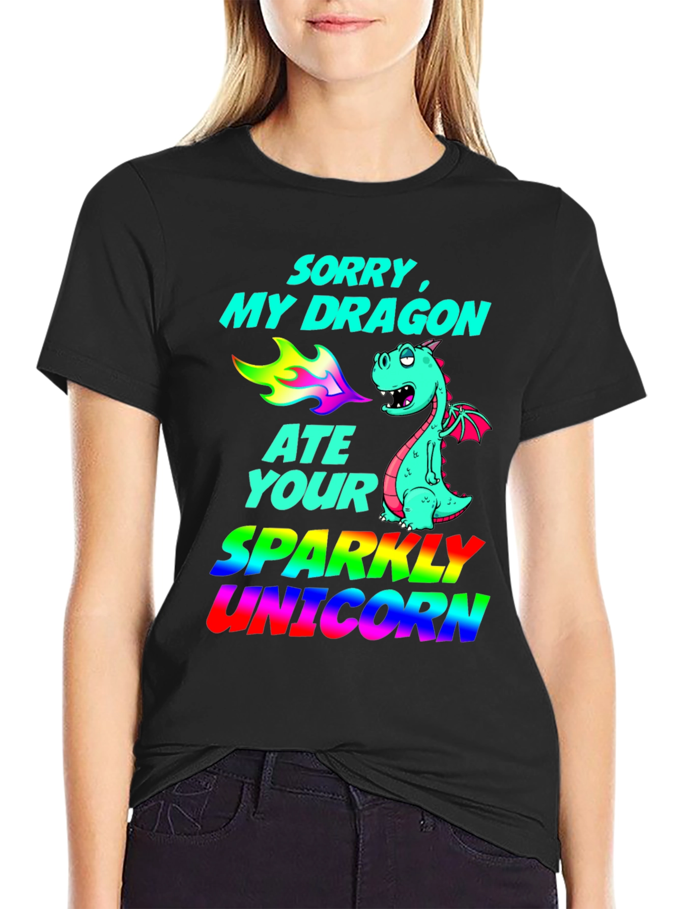 My Dragon Ate Your Unicorn T-Shirt