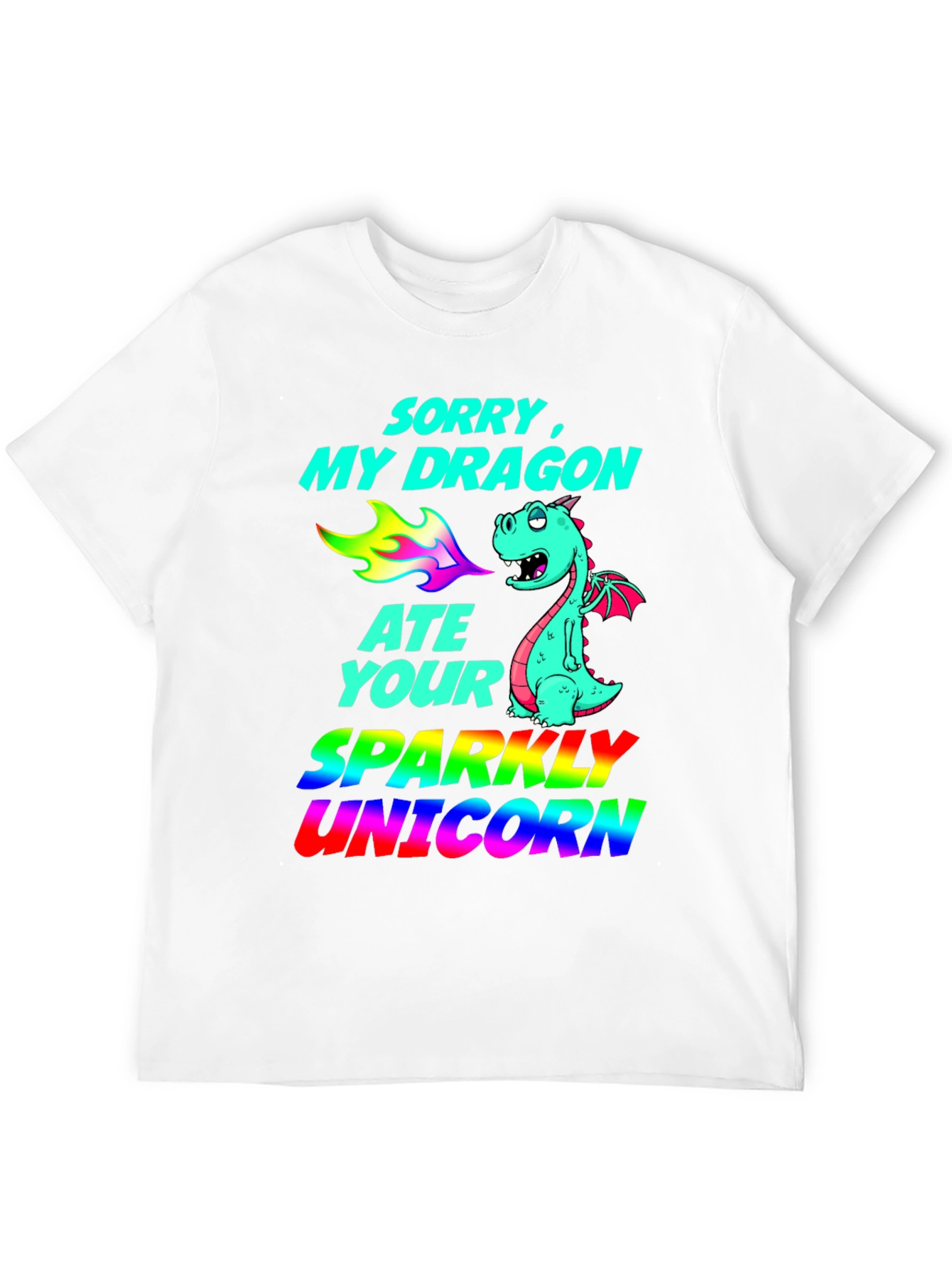 My Dragon Ate Your Unicorn T-Shirt