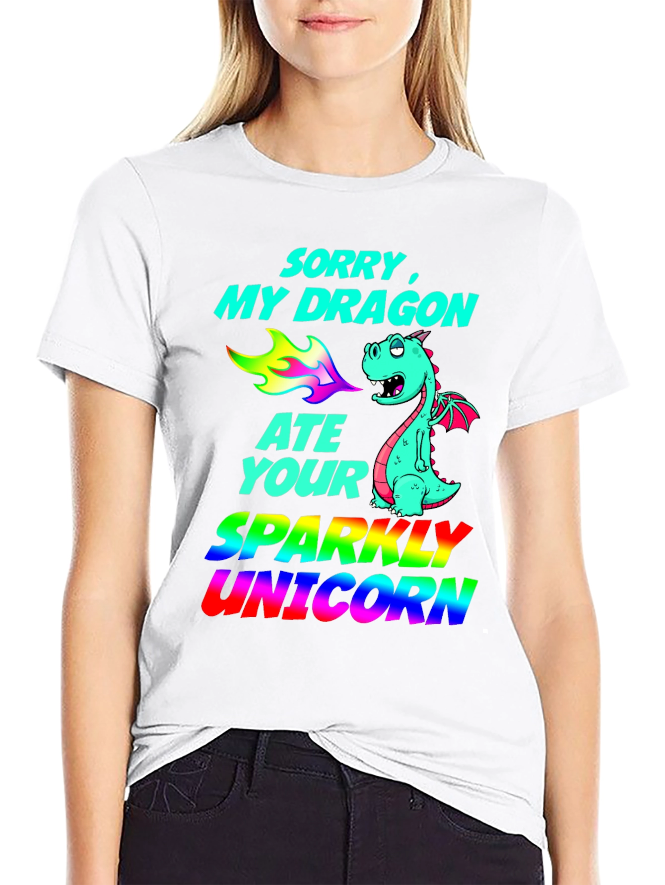 My Dragon Ate Your Unicorn T-Shirt