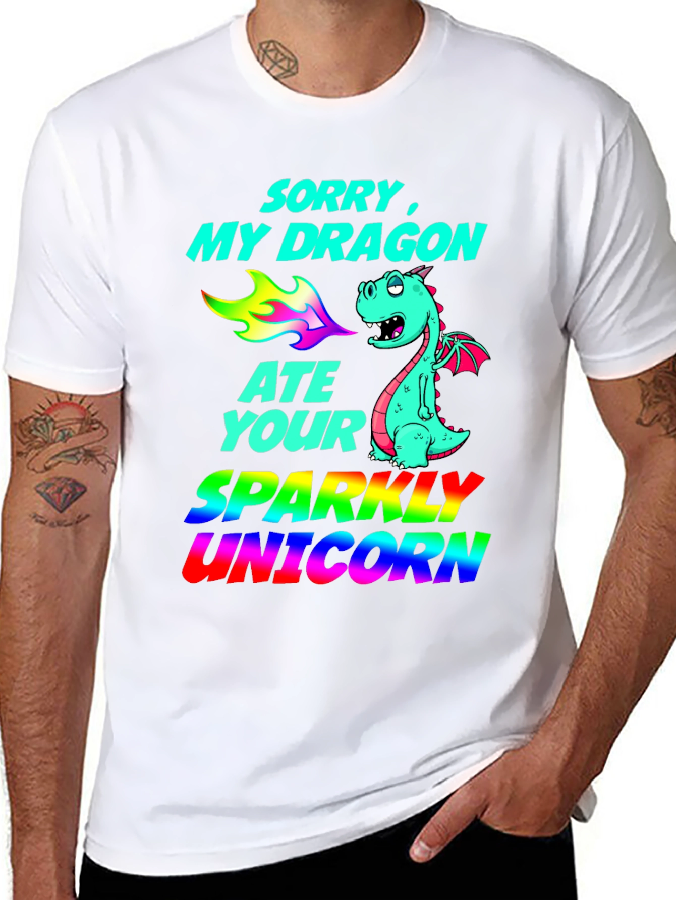 My Dragon Ate Your Unicorn T-Shirt