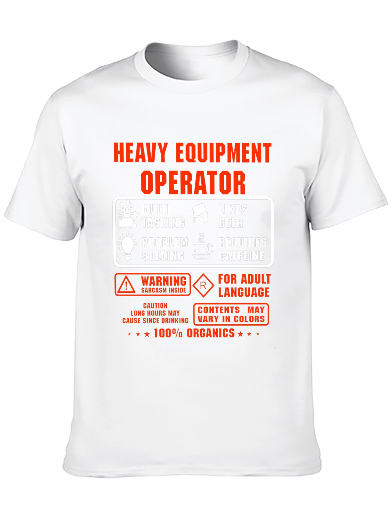 Heavy Equipment Operator T-Shirt