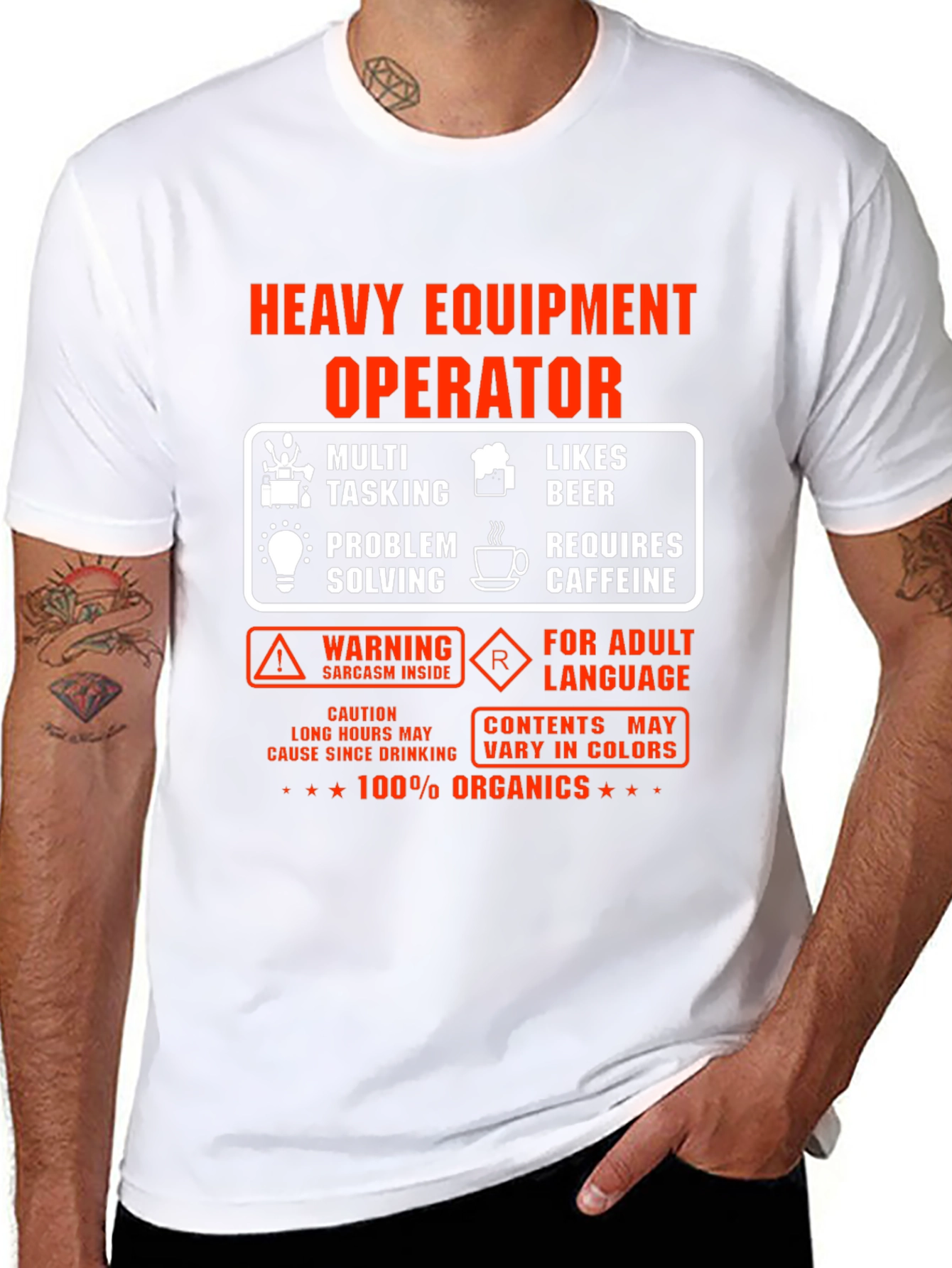 Heavy Equipment Operator T-Shirt