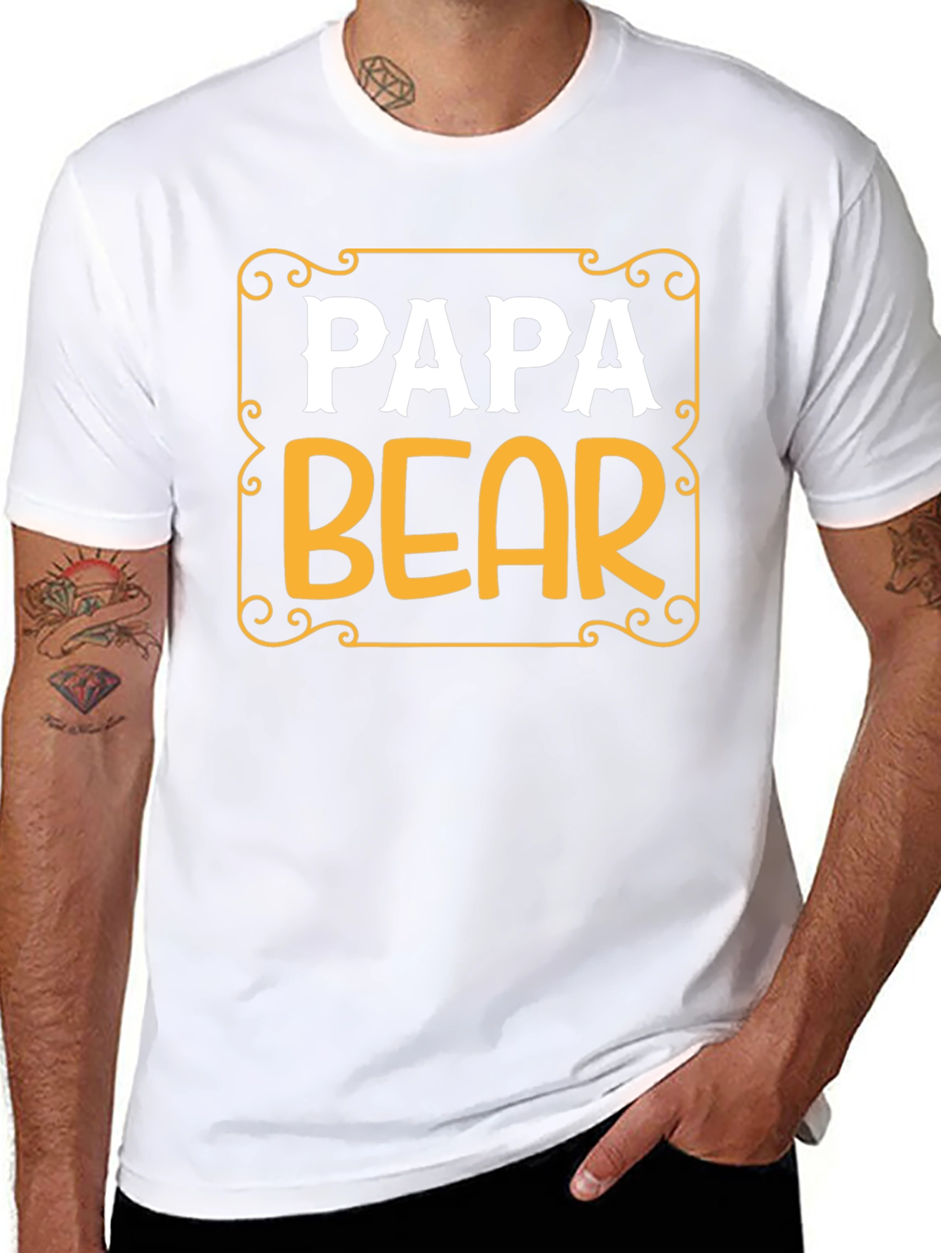 Papa Bear Graphic T-Shirt