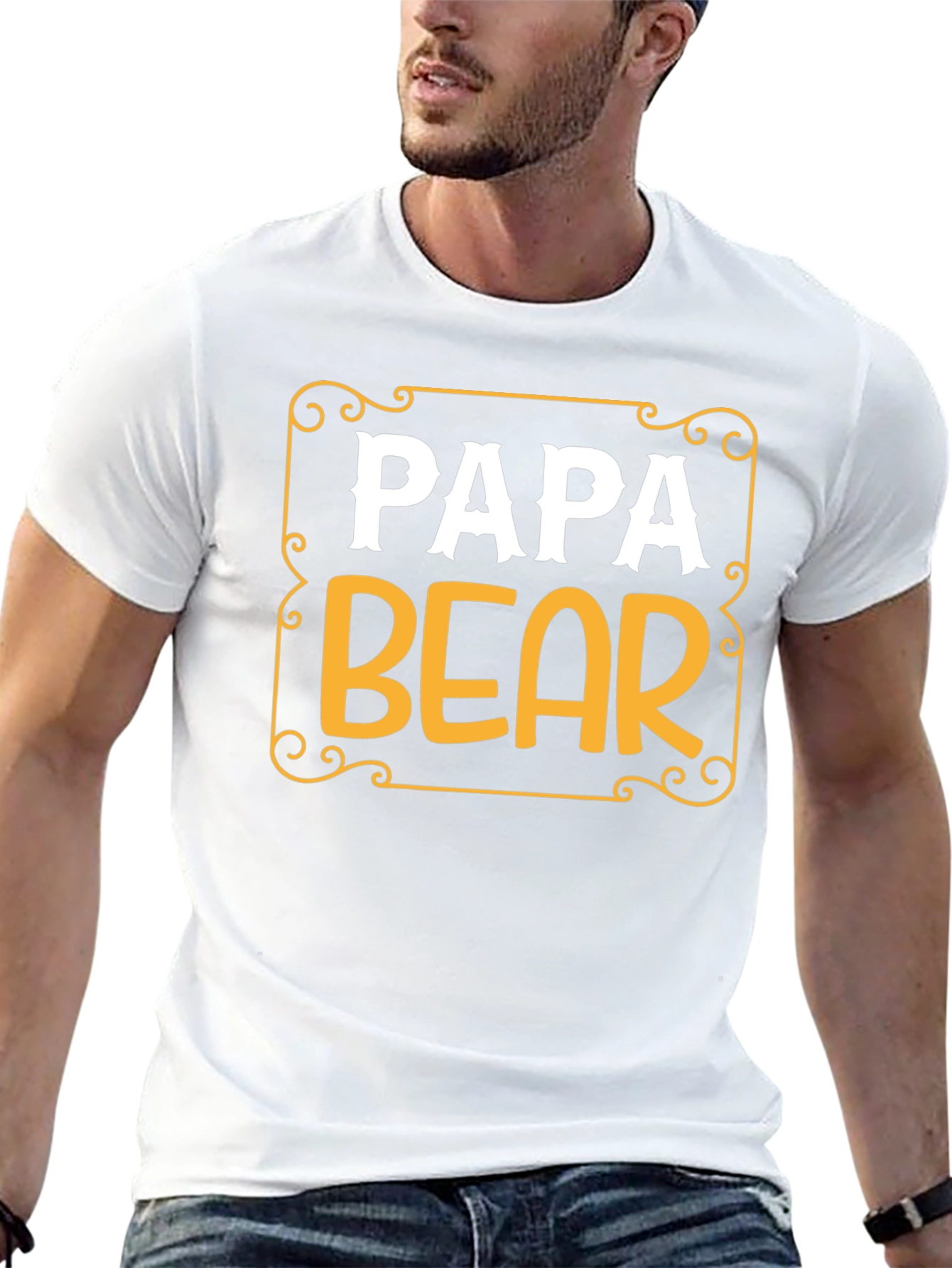 Papa Bear Graphic T-Shirt
