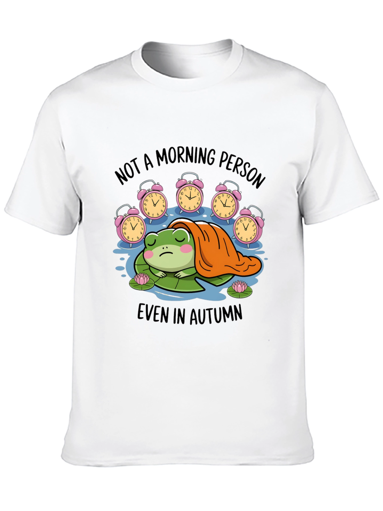 Not A Morning Person Frog Tee