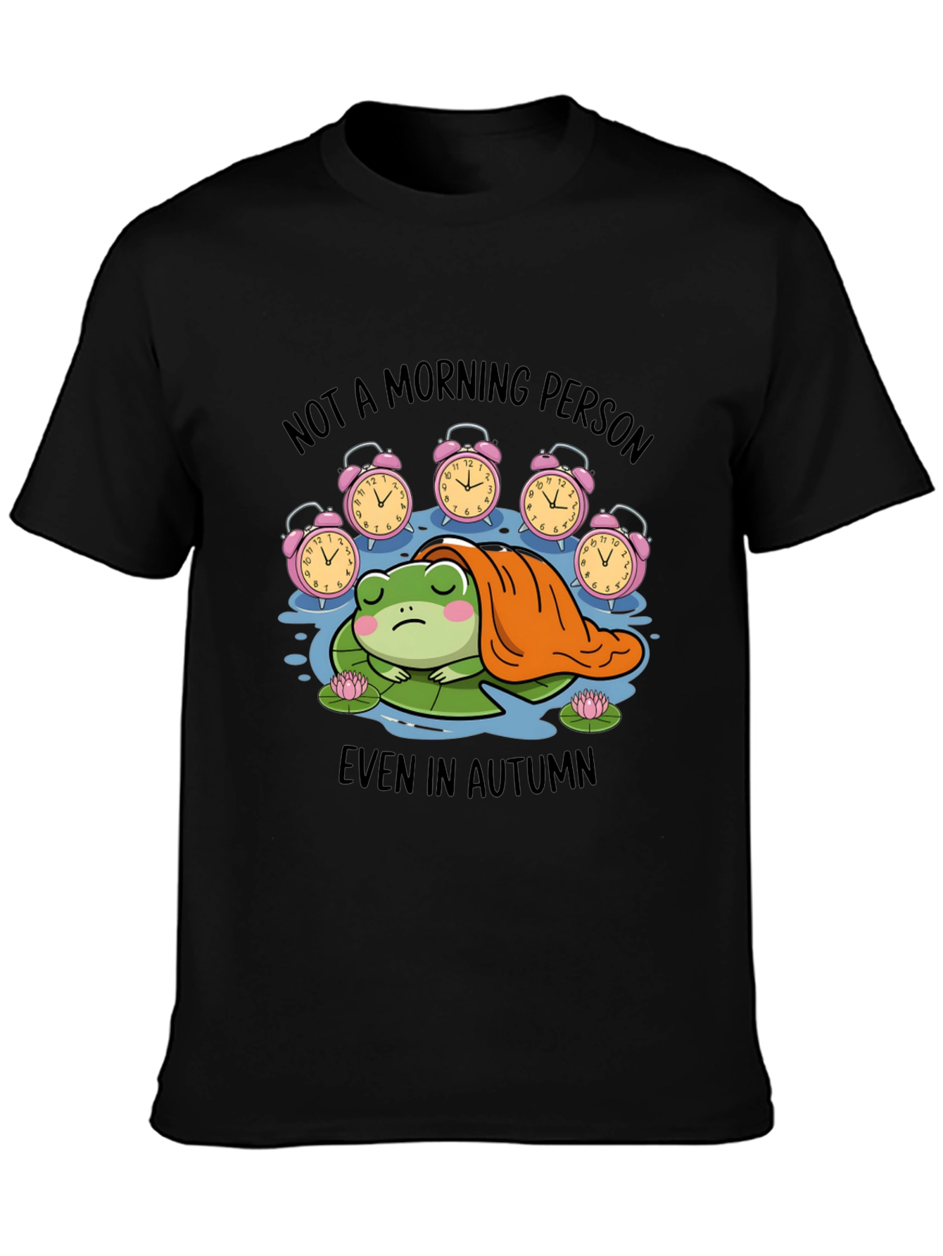 Not A Morning Person Frog Tee