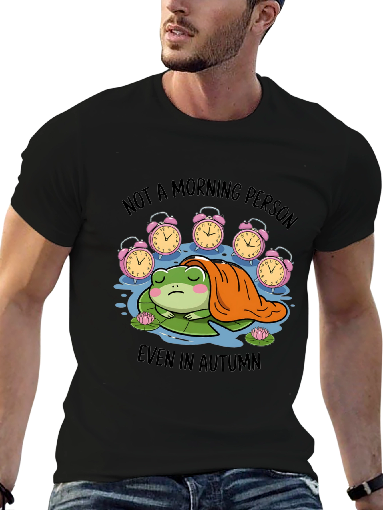Not A Morning Person Frog Tee