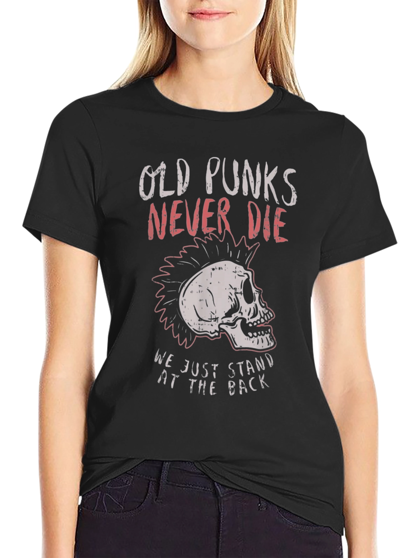 Old Punks Never Die Graphic T-Shirt