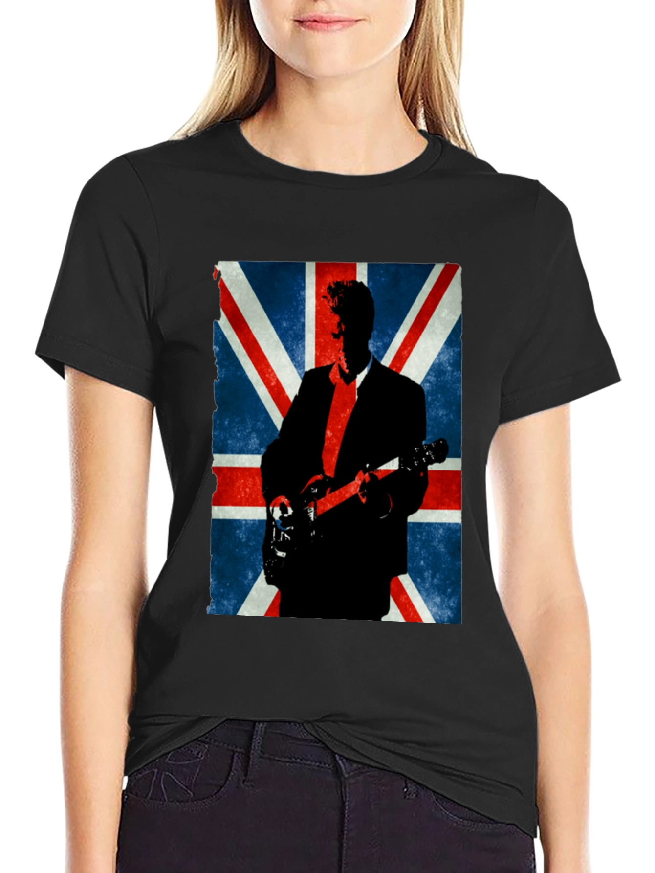 British Invasion Guitarist Graphic Tee
