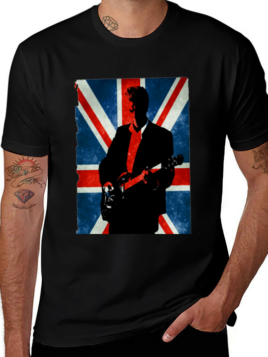 British Invasion Guitarist Graphic Tee