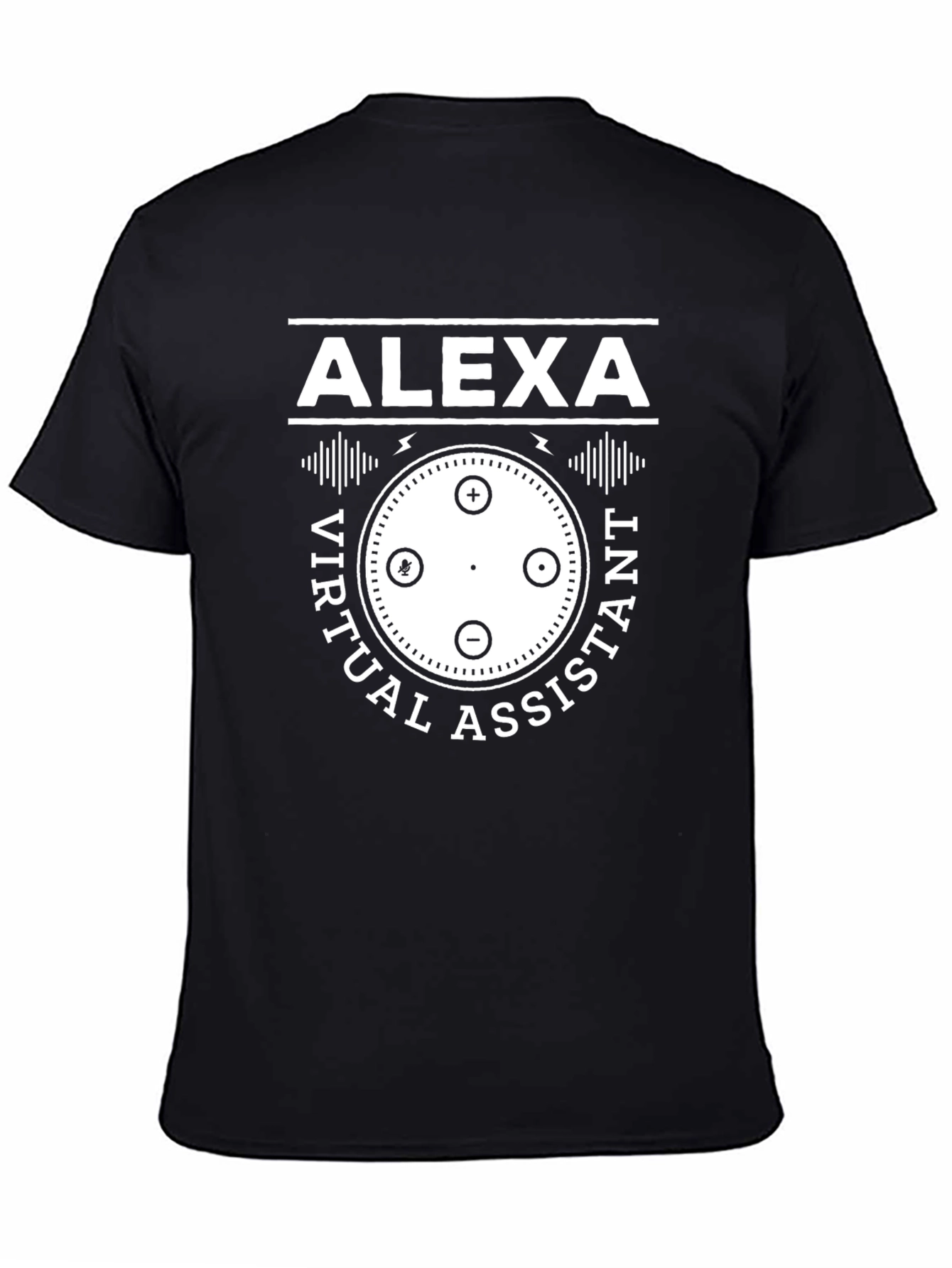 Alexa Virtual Assistant Graphic T-Shirt