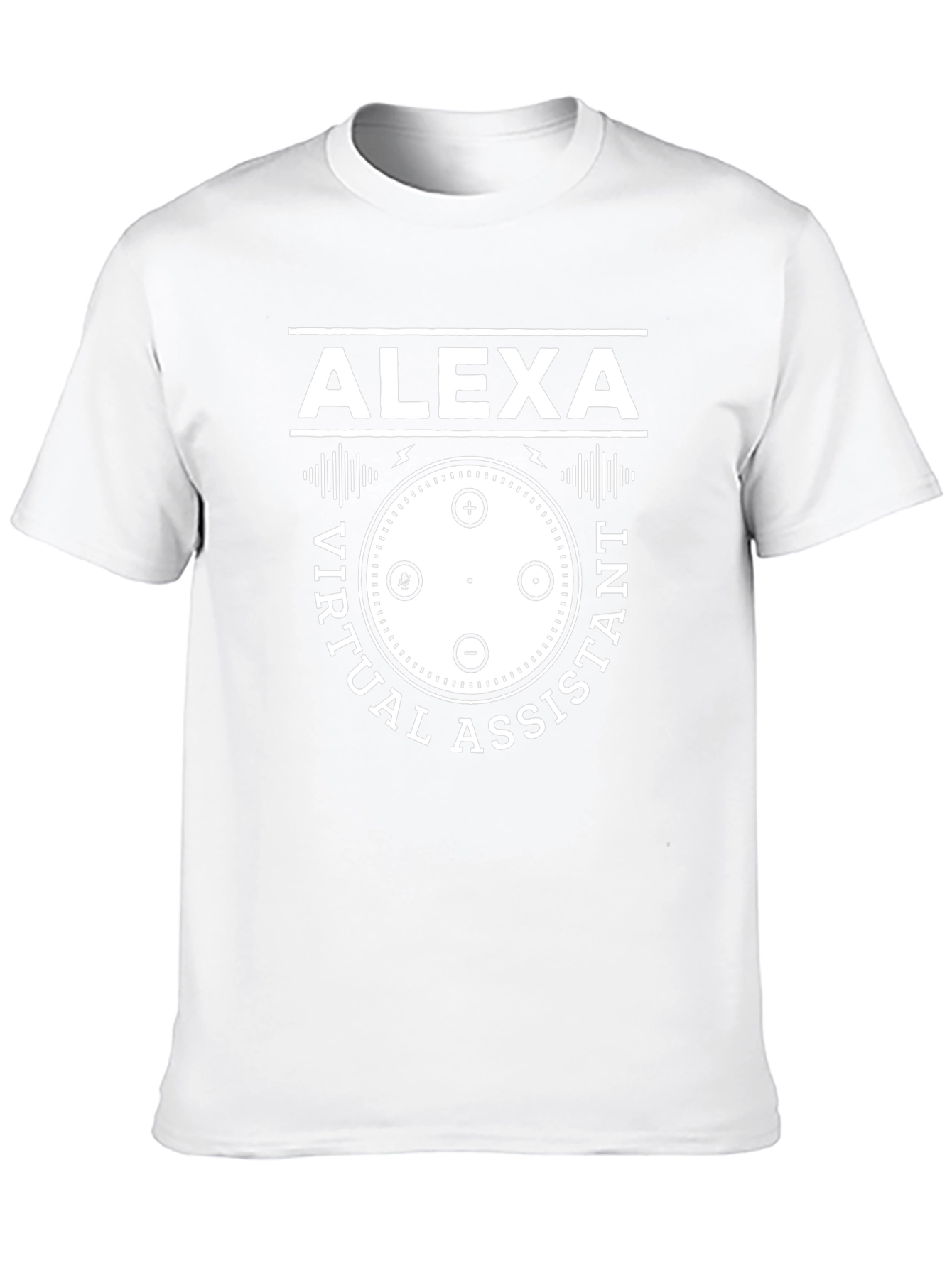 Alexa Virtual Assistant Graphic T-Shirt