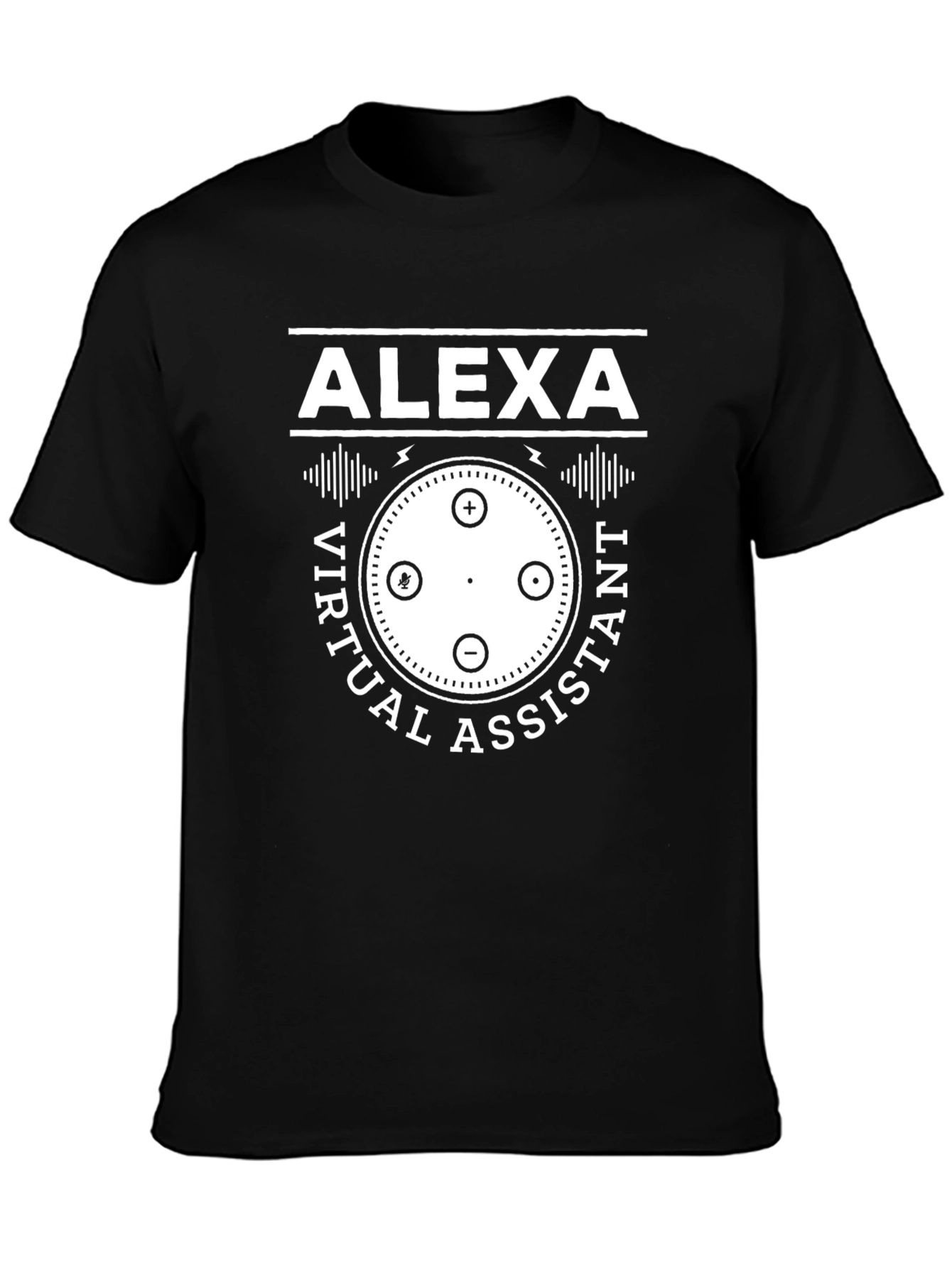 Alexa Virtual Assistant Graphic T-Shirt