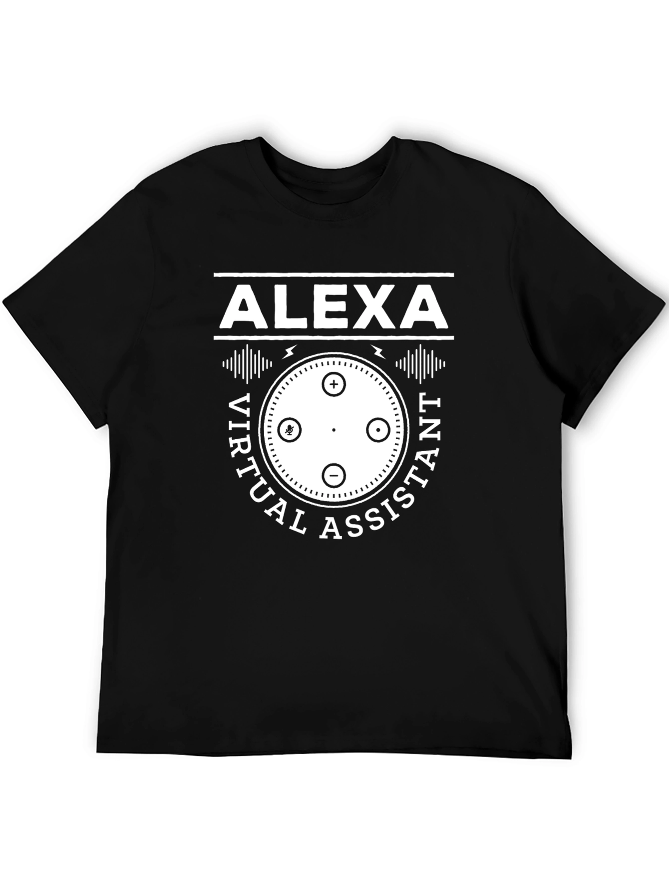 Alexa Virtual Assistant Graphic T-Shirt