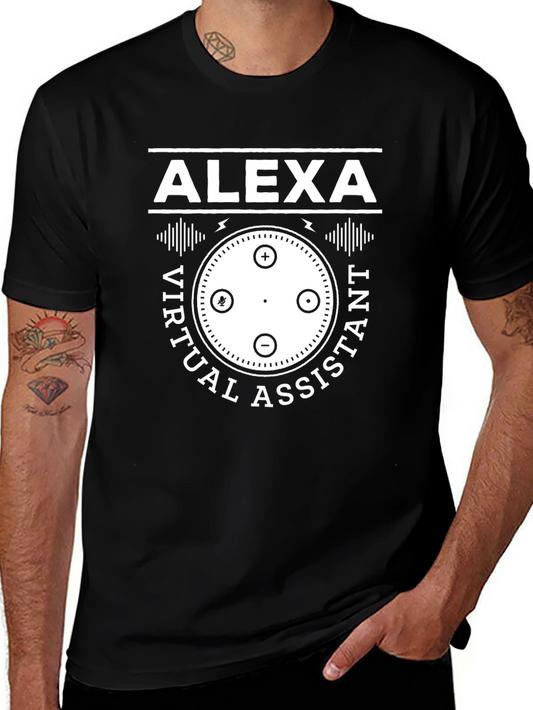 Alexa Virtual Assistant Graphic T-Shirt